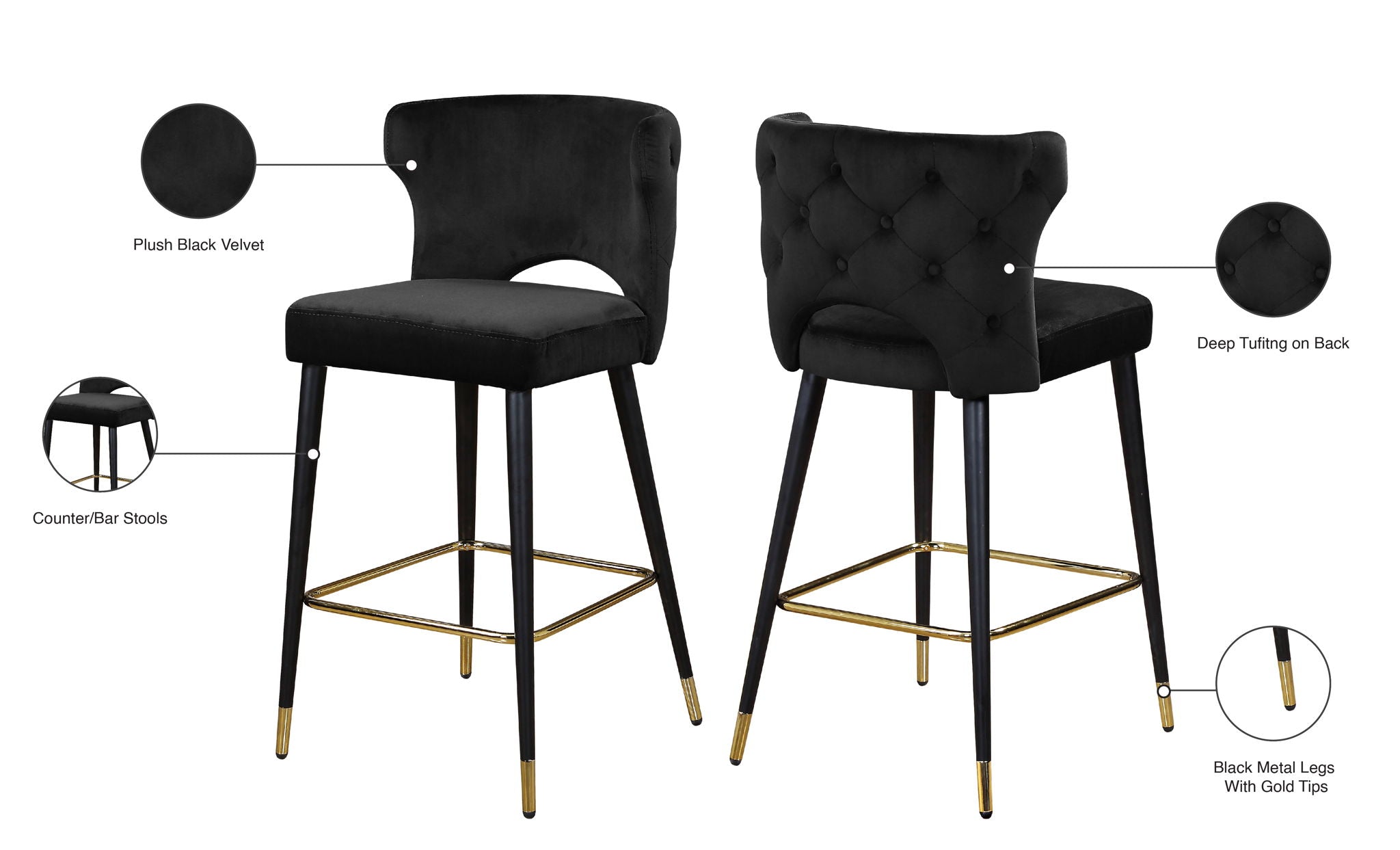 Kelly - Stool (Set of 2)