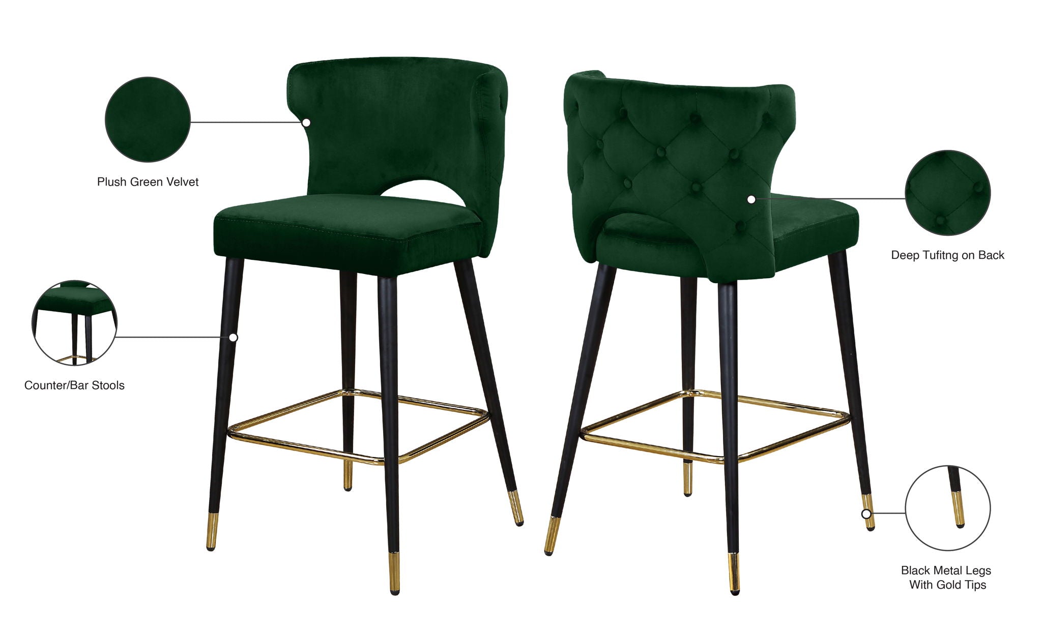 Kelly - Stool (Set of 2)