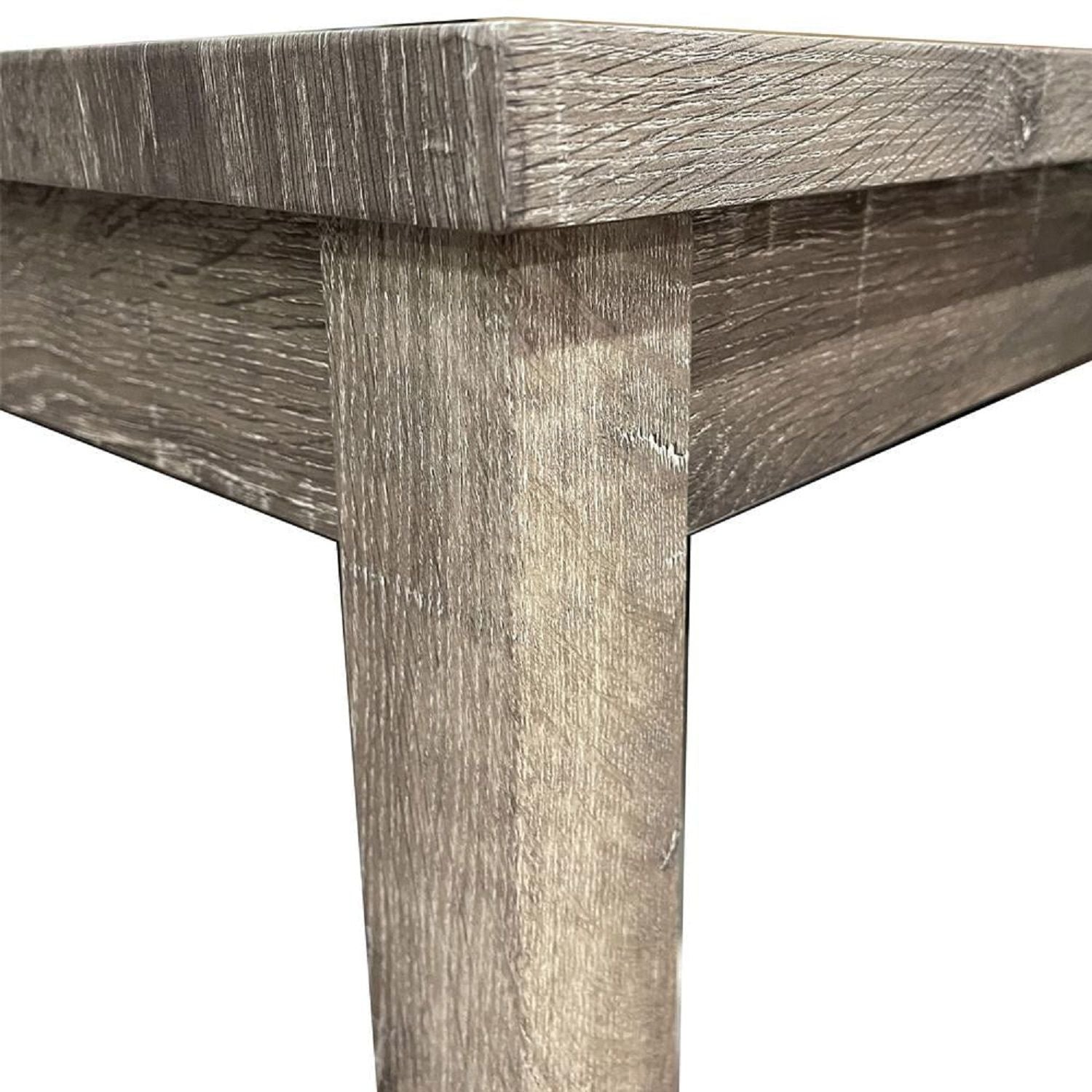 Transitional Counter Dining Set With 4 Tufted Stools