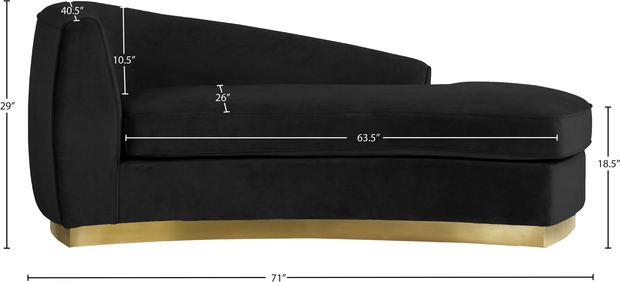 Julian - Chaise
