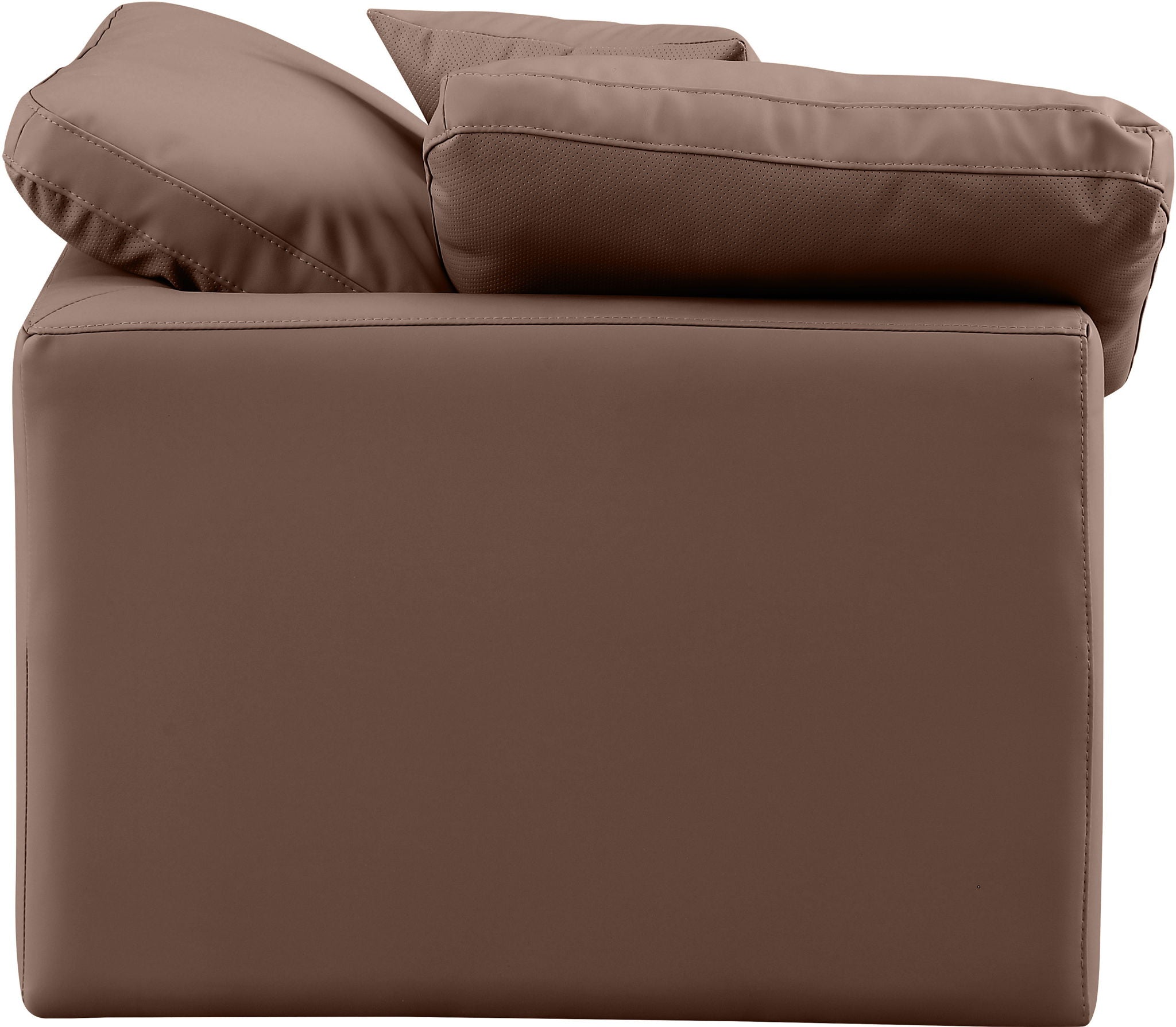 Indulge - Faux Leather Corner Chair
