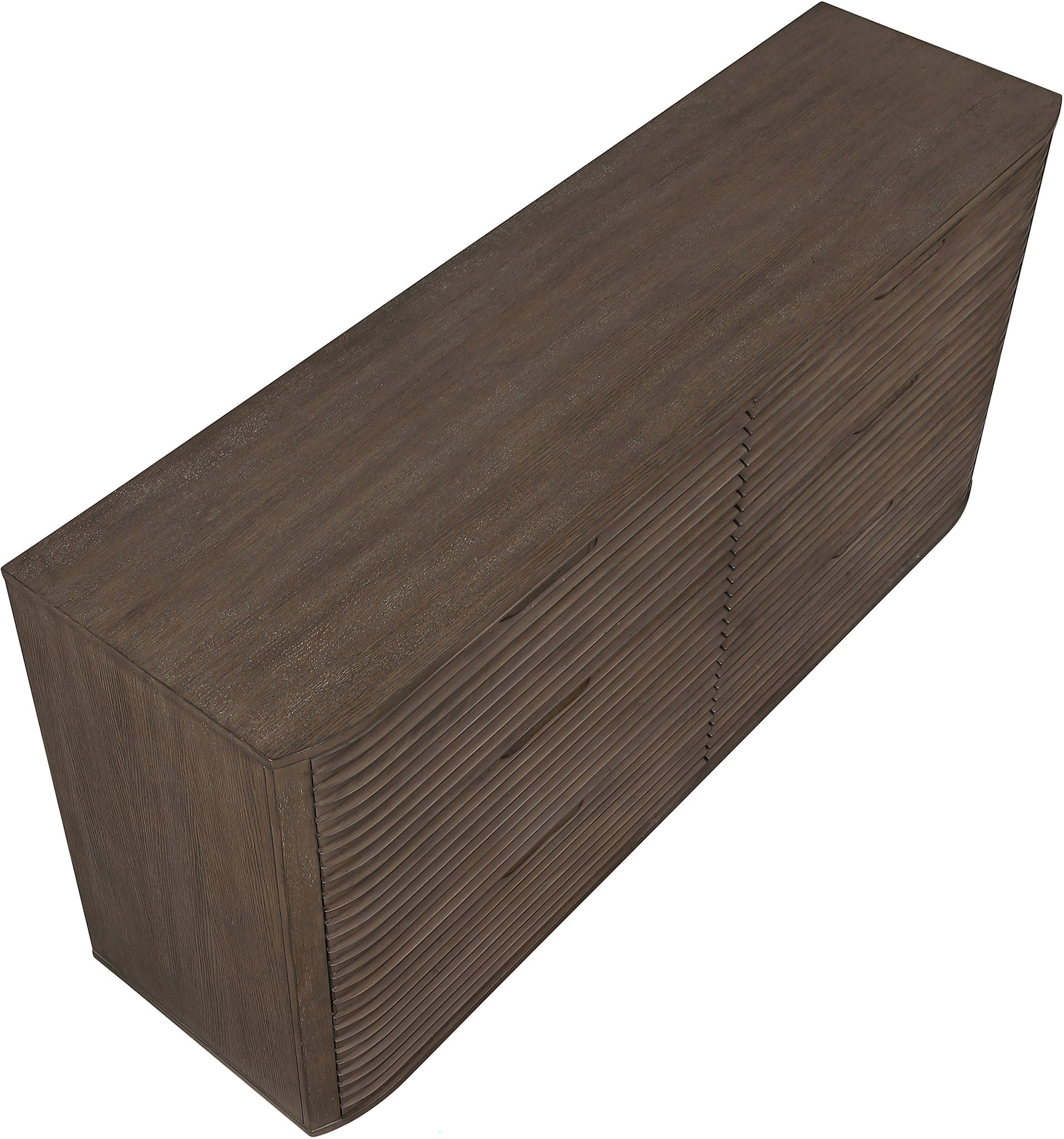 Morino - Oak Veneer And Solid Wood Dresser - Brown