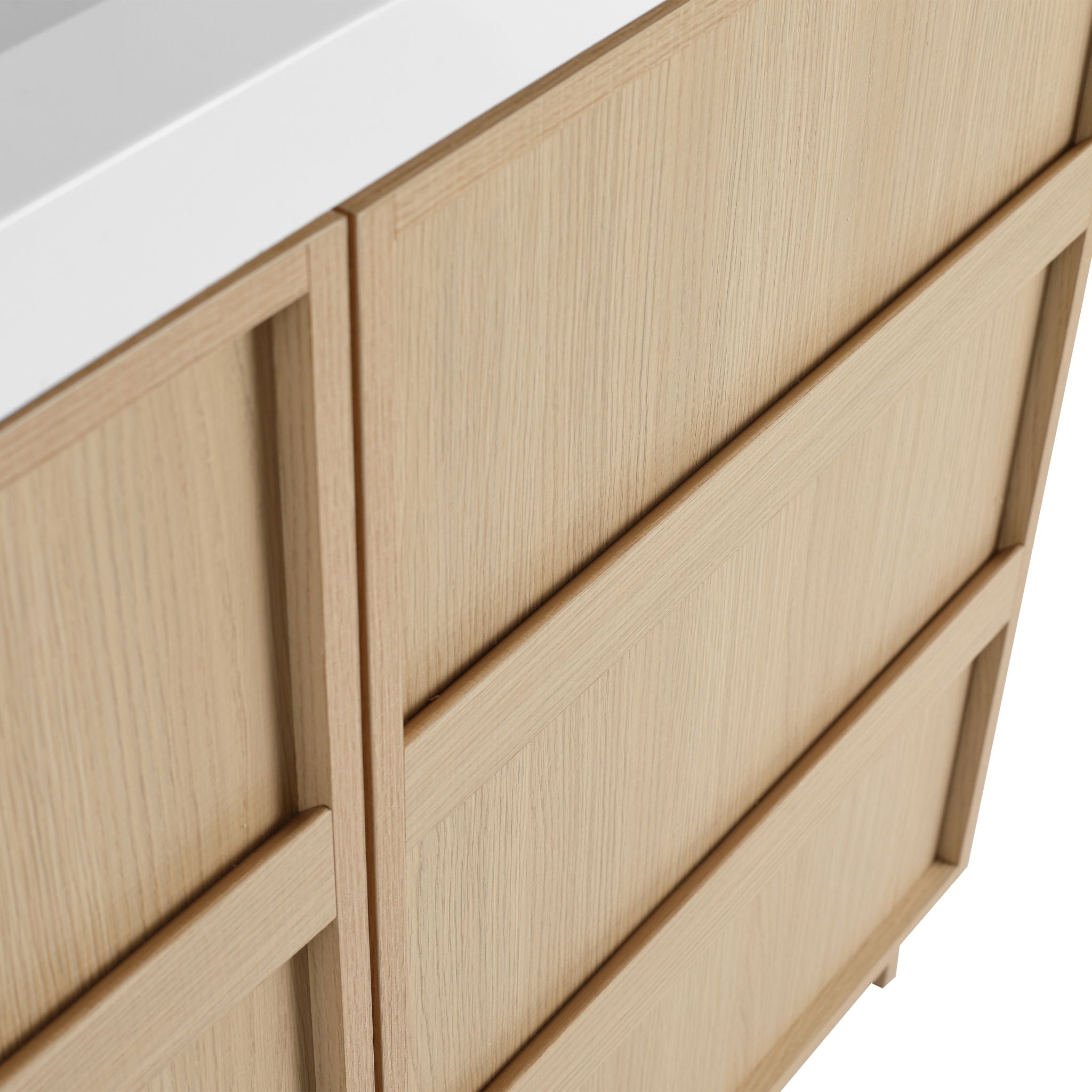 Freestanding Bathroom Vanity With Soft Close Doors