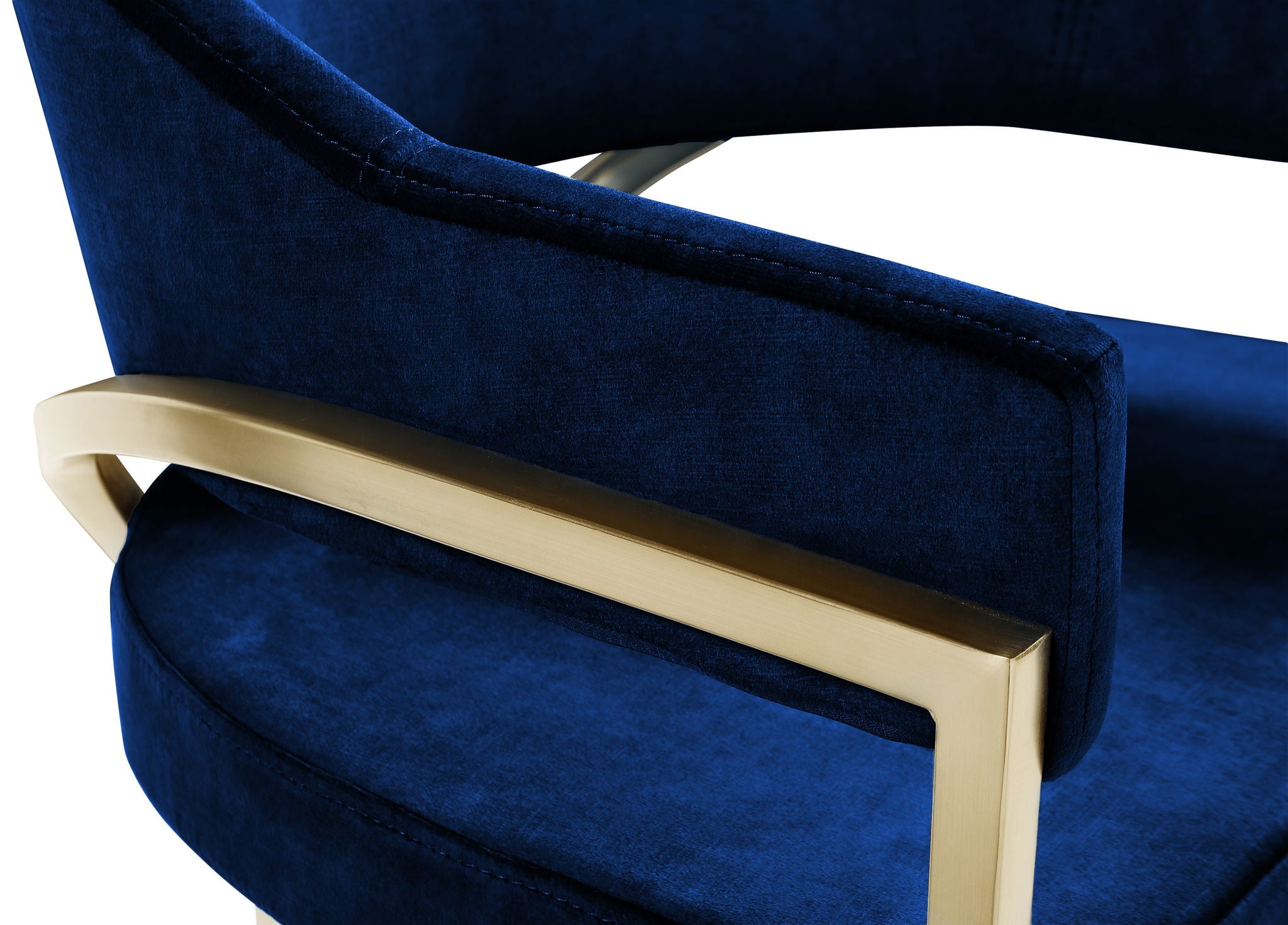 Madelyn - Dining Chair (Set of 2) - Brushed Brass