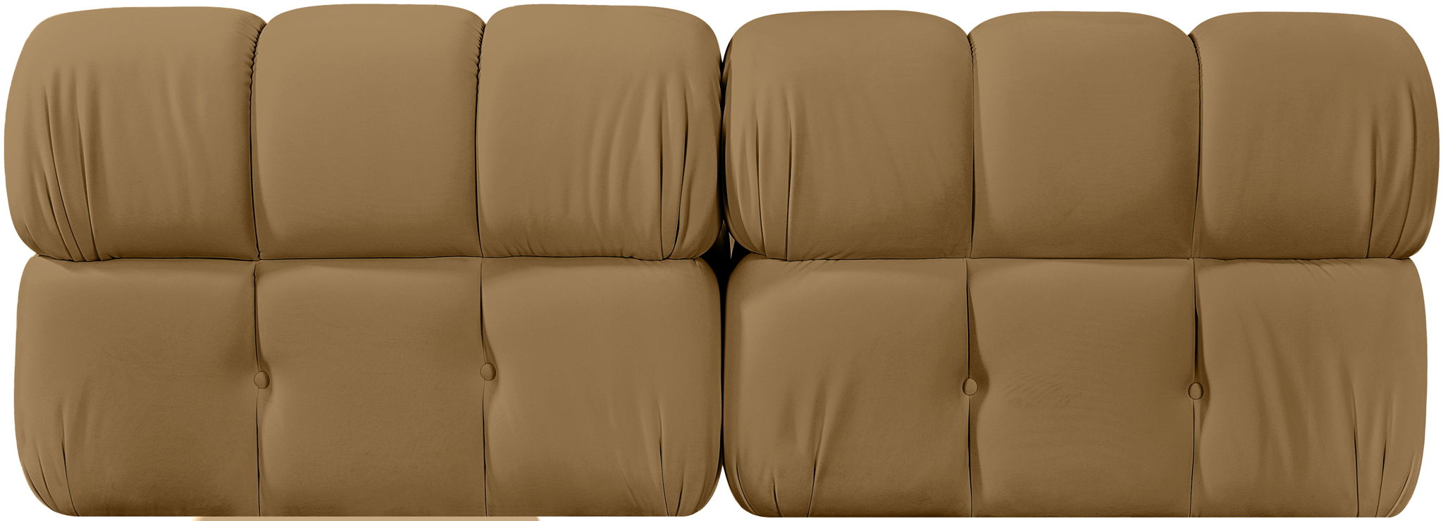 Orin - Velvet Performance Fabric Upholstered 2 Piece Modular Sofa