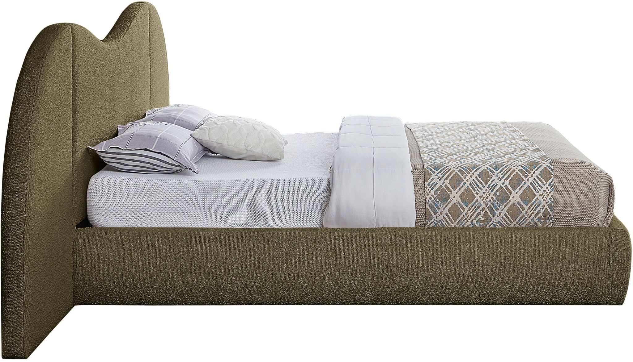Everest - Boucle Fabric Bed