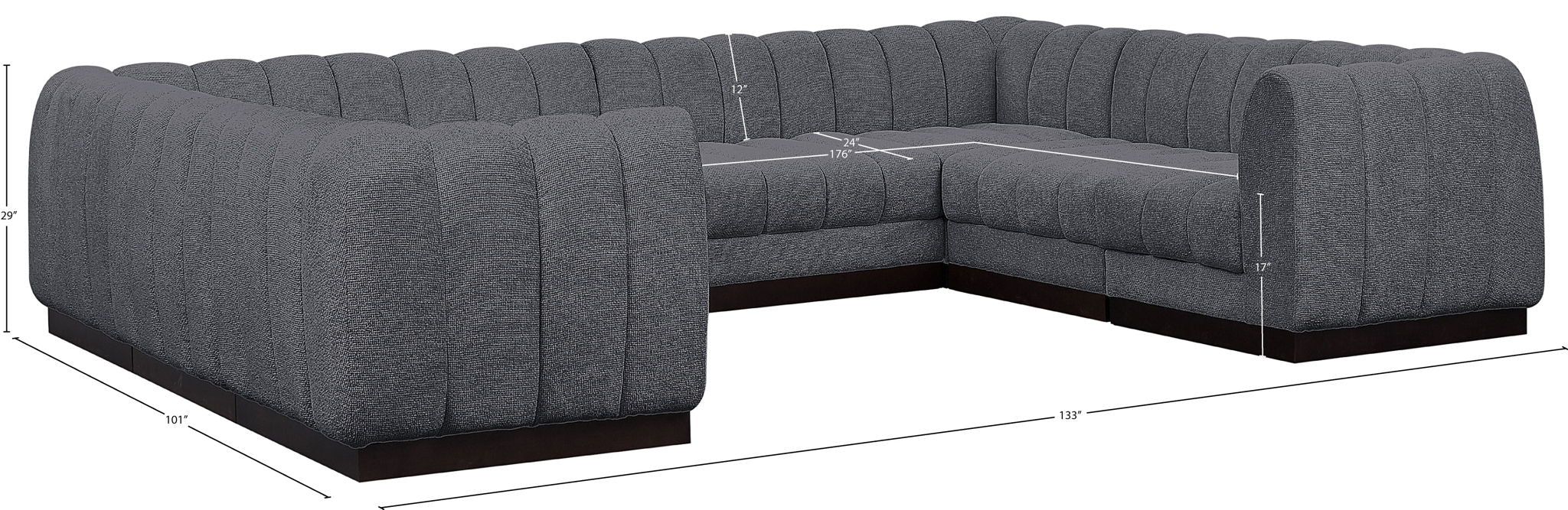 Quinn - 8 Piece Modular Sectional