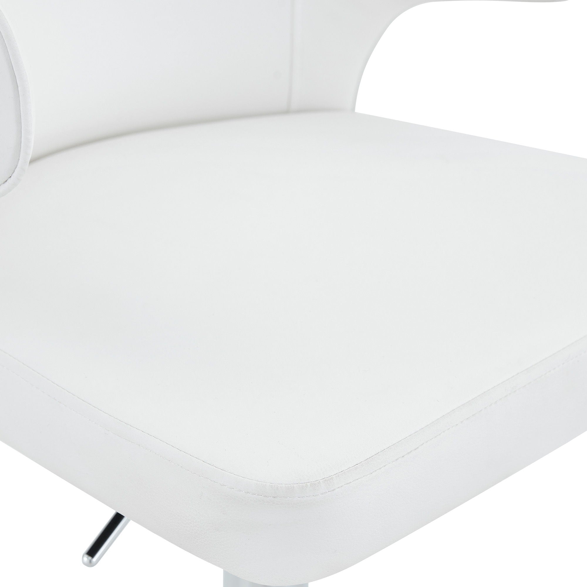 Adjustable Swivel Bar Chair With Ergonomic High Back Design
