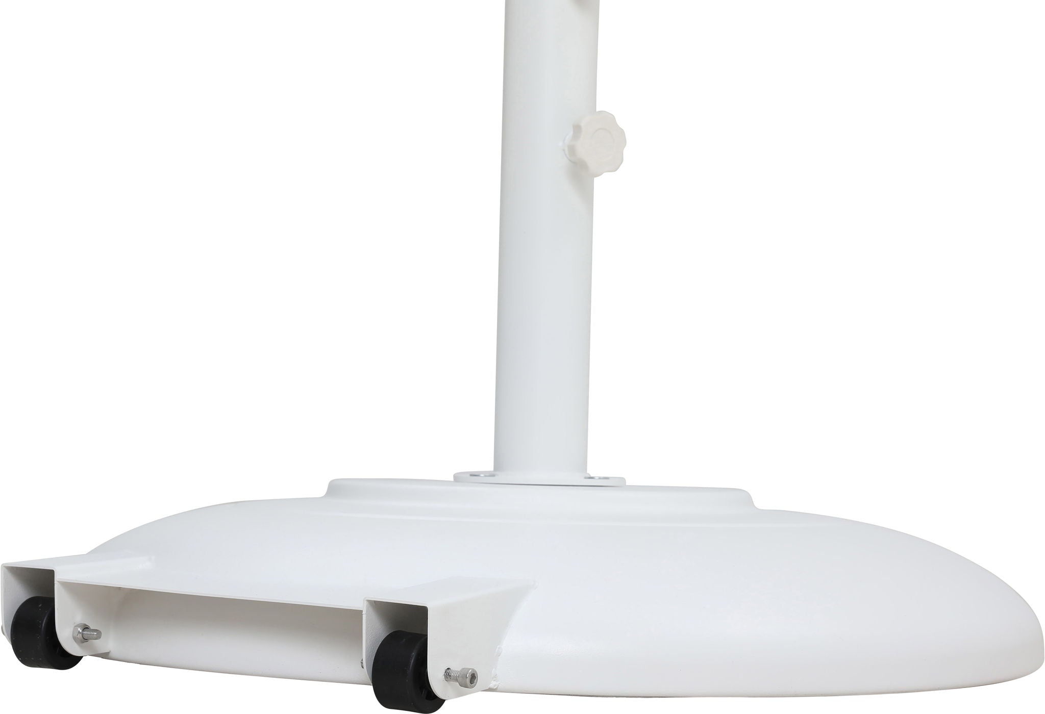 Fiji - Aluminum Patio Umbrella With Round White Base
