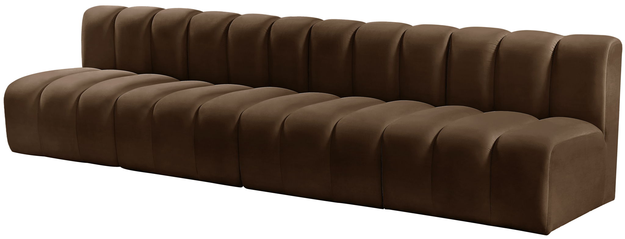 Arc - Velvet 4 Seats Modular Sofa