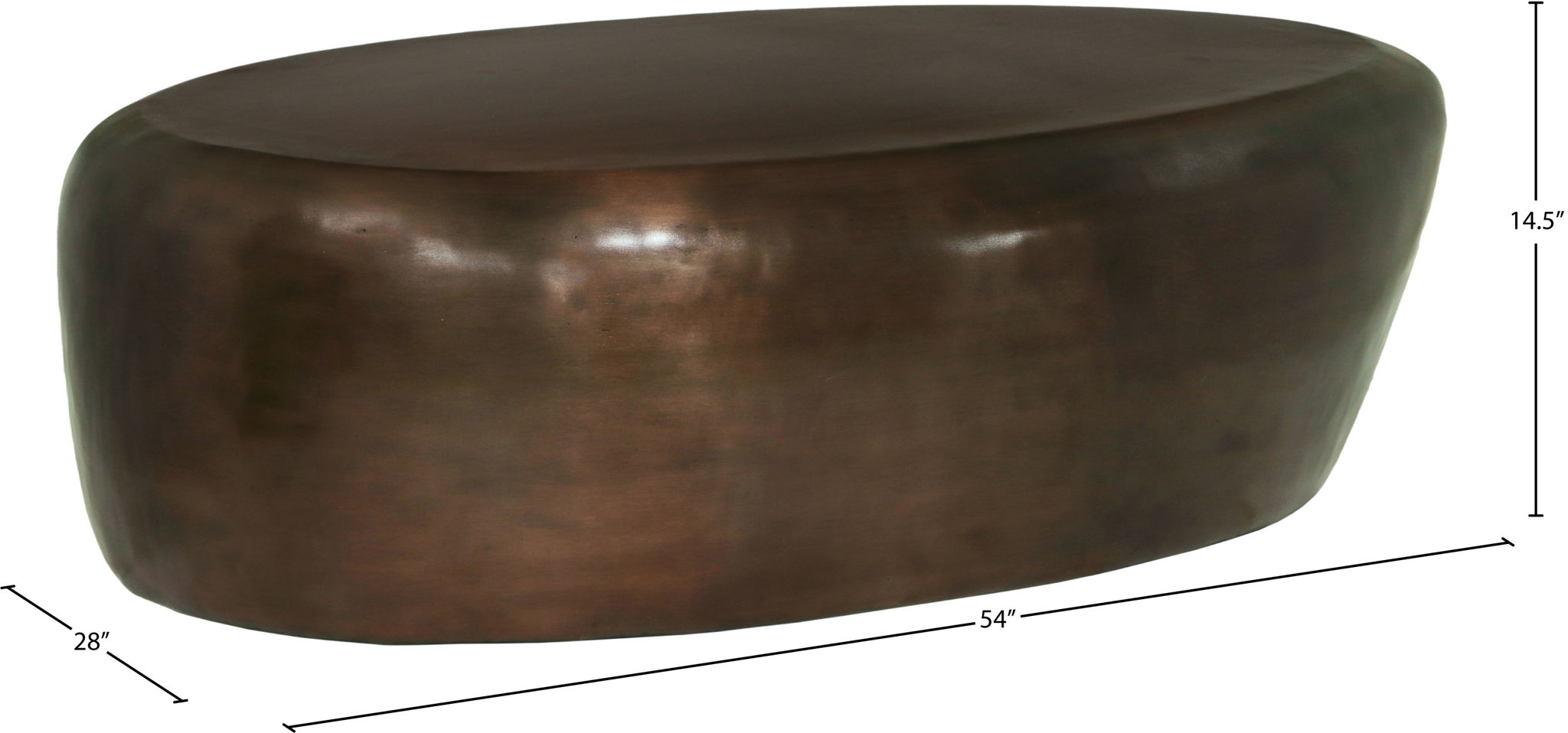 Capsule - Aluminum Coffee Table