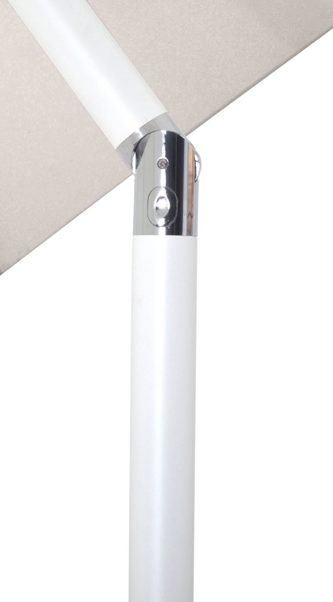 Fiji - Aluminum Patio Umbrella With Round White Base