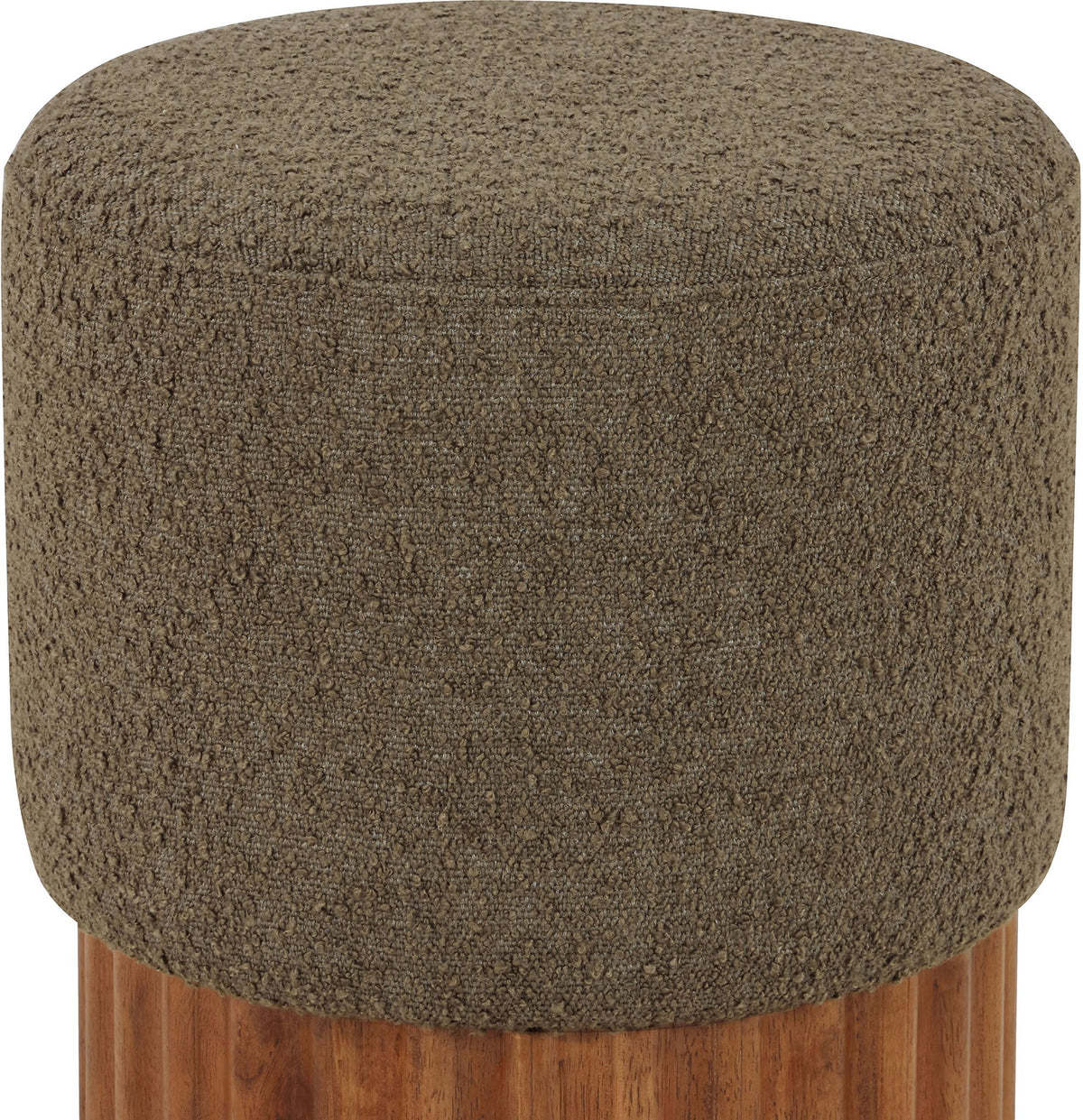 Veranda - Ottoman / Stool With Brown Base