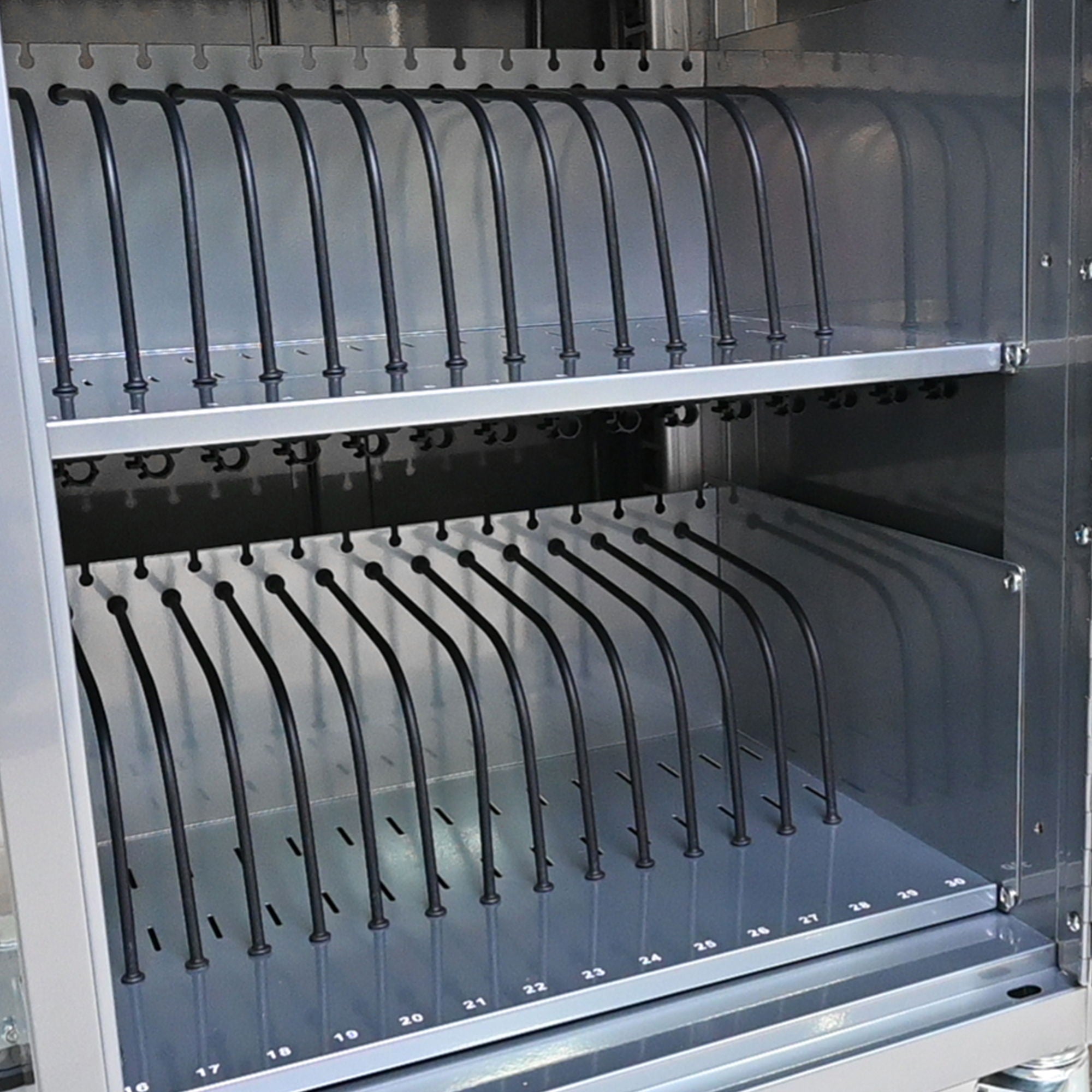 Mobile Charging Cart Station For book, Tablet And Laptop Computer With Power Strip Included