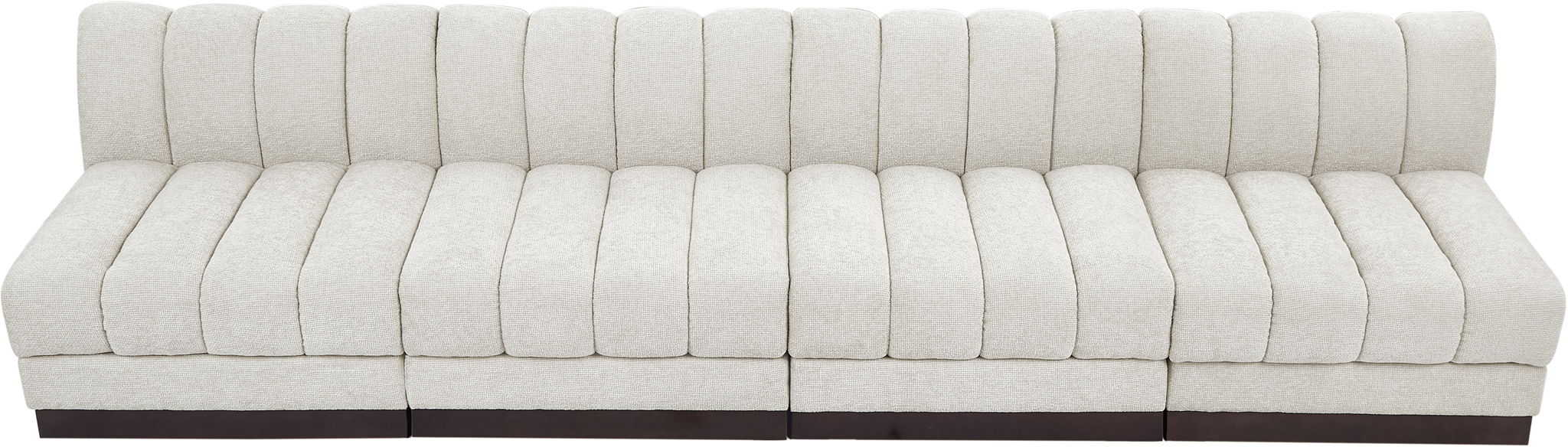 Quinn - 4 Seat Modular Armless Sofa