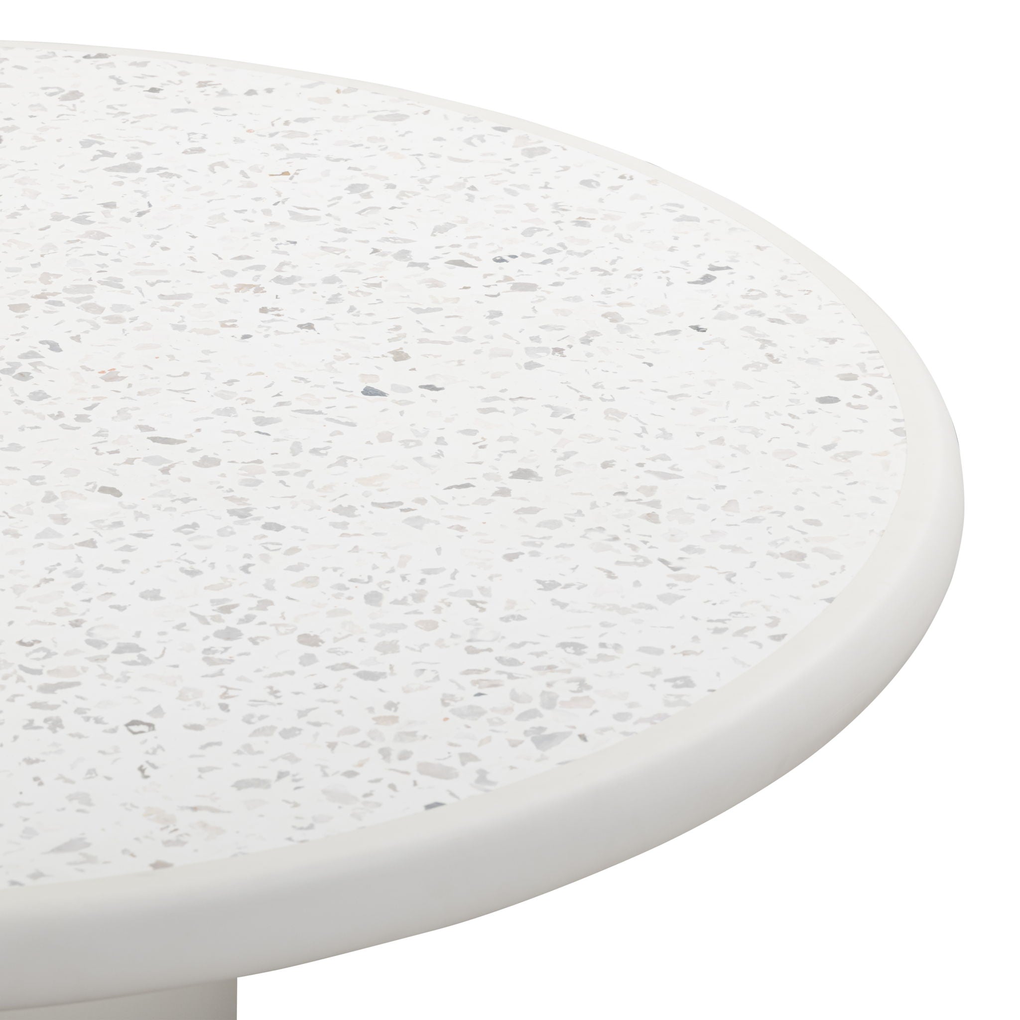 Billy - 54" Terrazzo Dining Table - Cream
