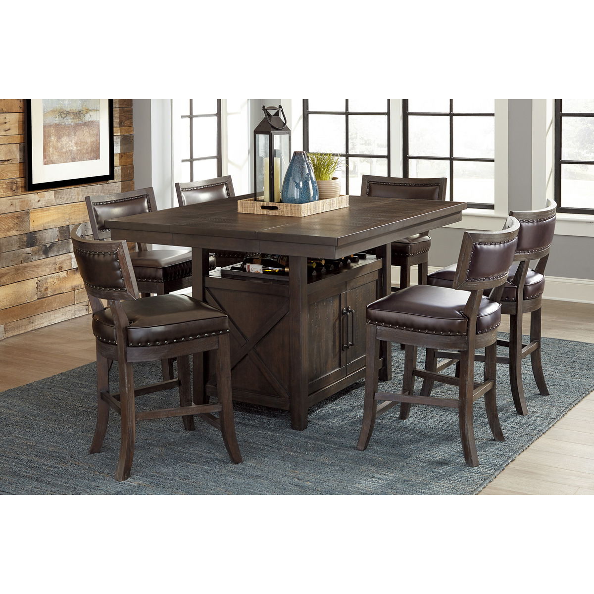 Oxton - Counter Height Chair (Set of 2)