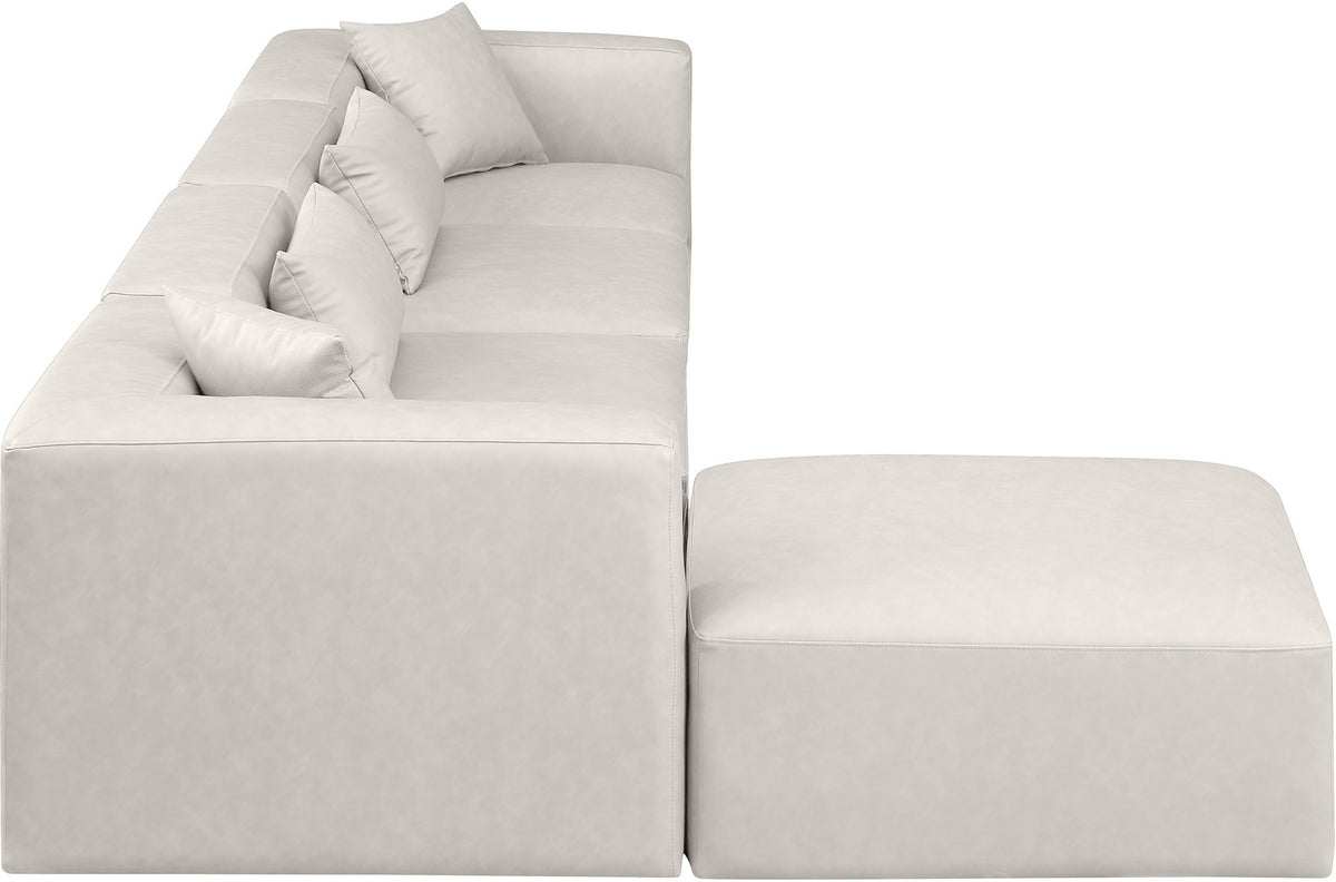 Cube - 5 Piece Modular Sectional With Chaise