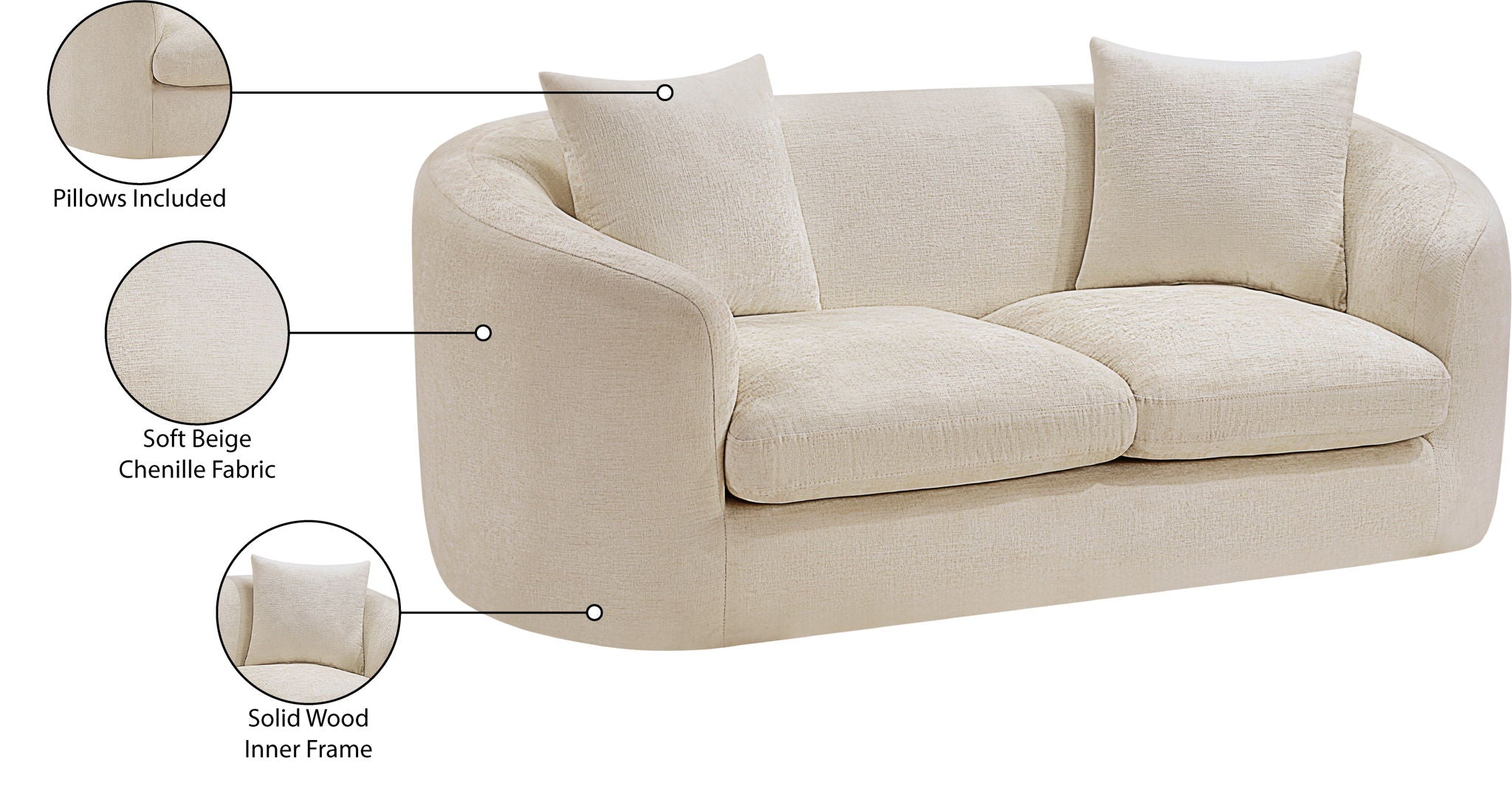Penelope - Loveseat
