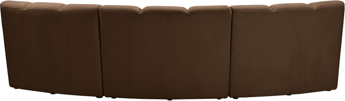 Infinity - 3 Piece Modular Sectional - Brown