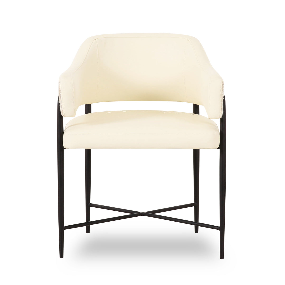 Sezanne - Vegan Leather 2-Tone Dining Chair