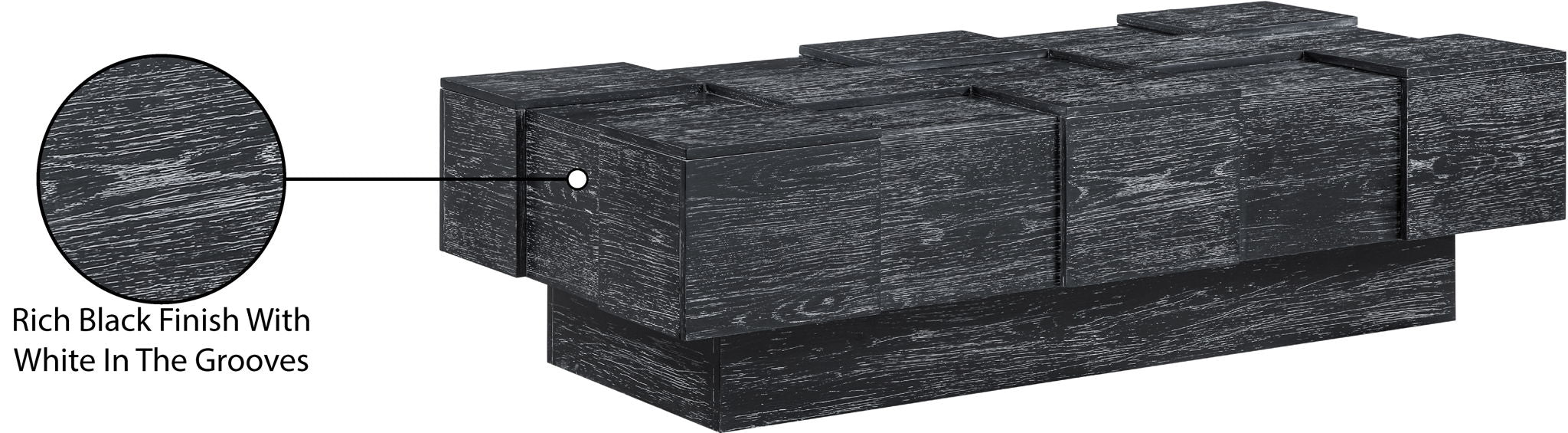 Anzio - Oak Veneer Coffee Table
