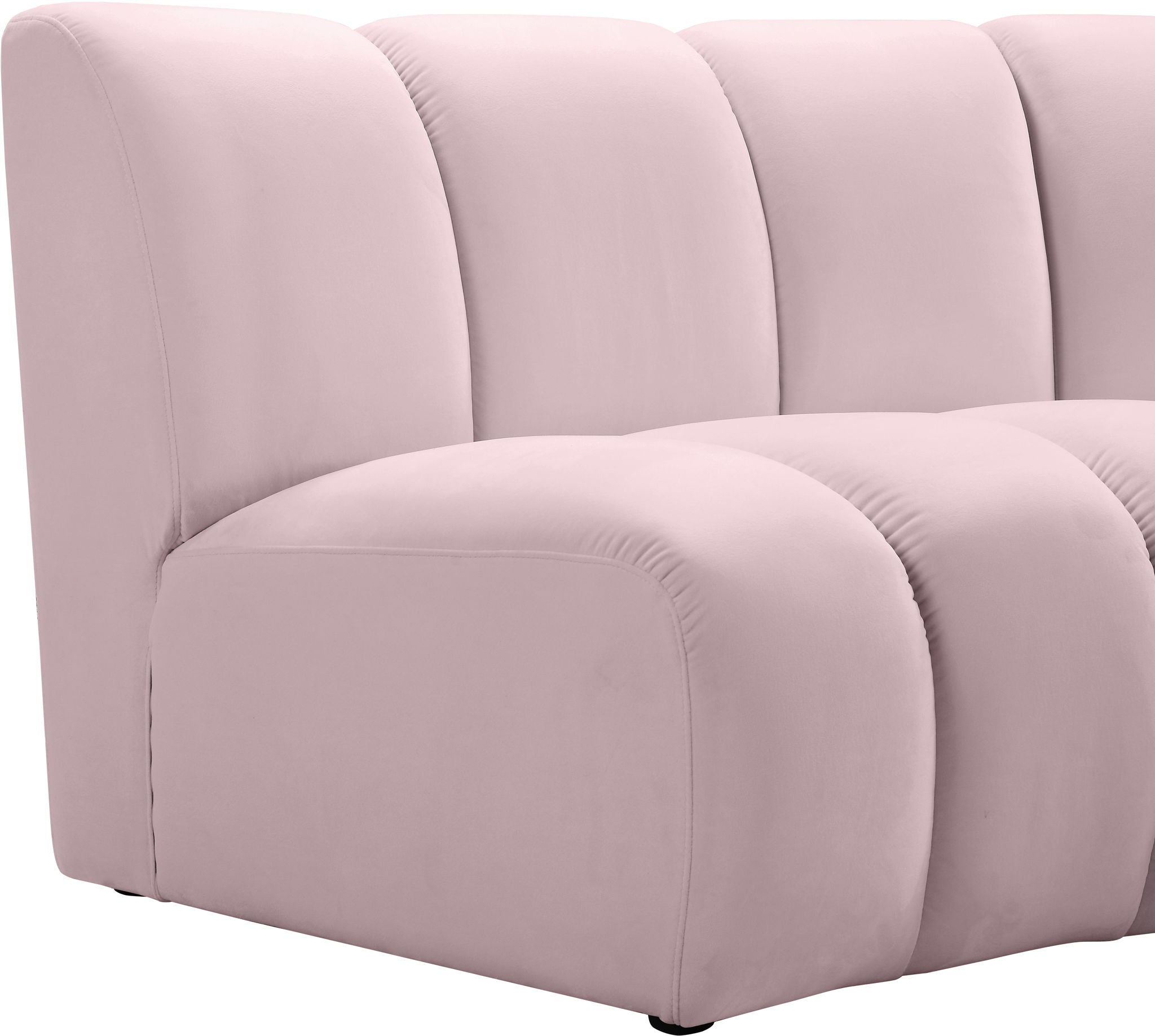 Infinity - 11 Piece Velvet Modular Sectional