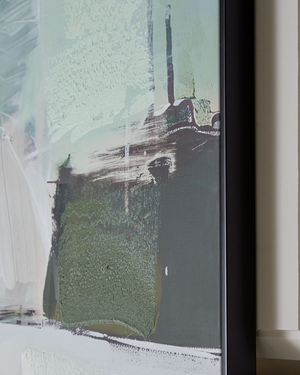 Vinick - Wall Art - Green / Gray / White