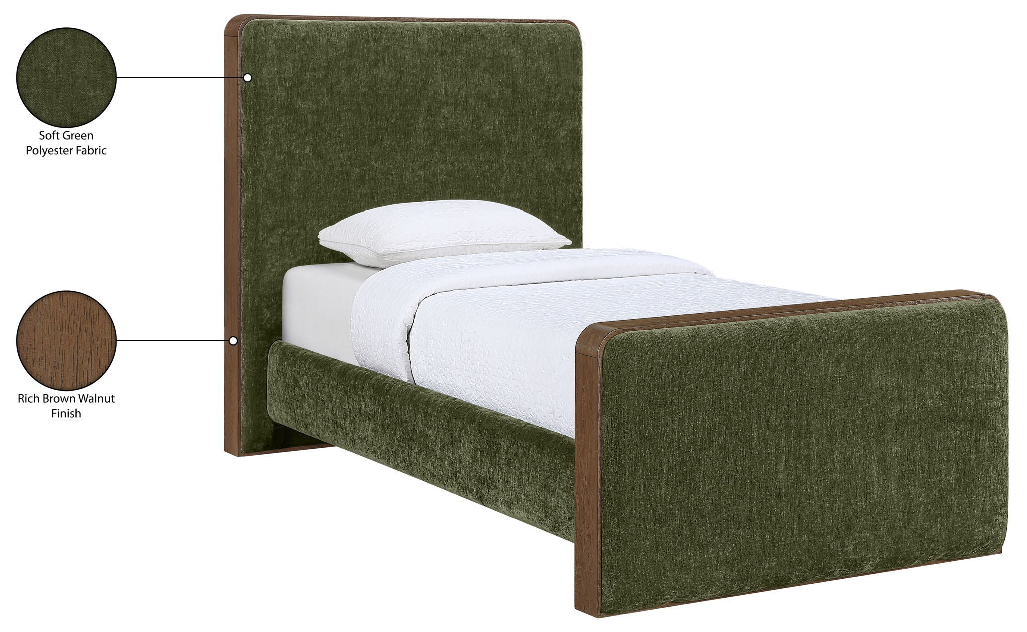 Dalton - Fabric Bed