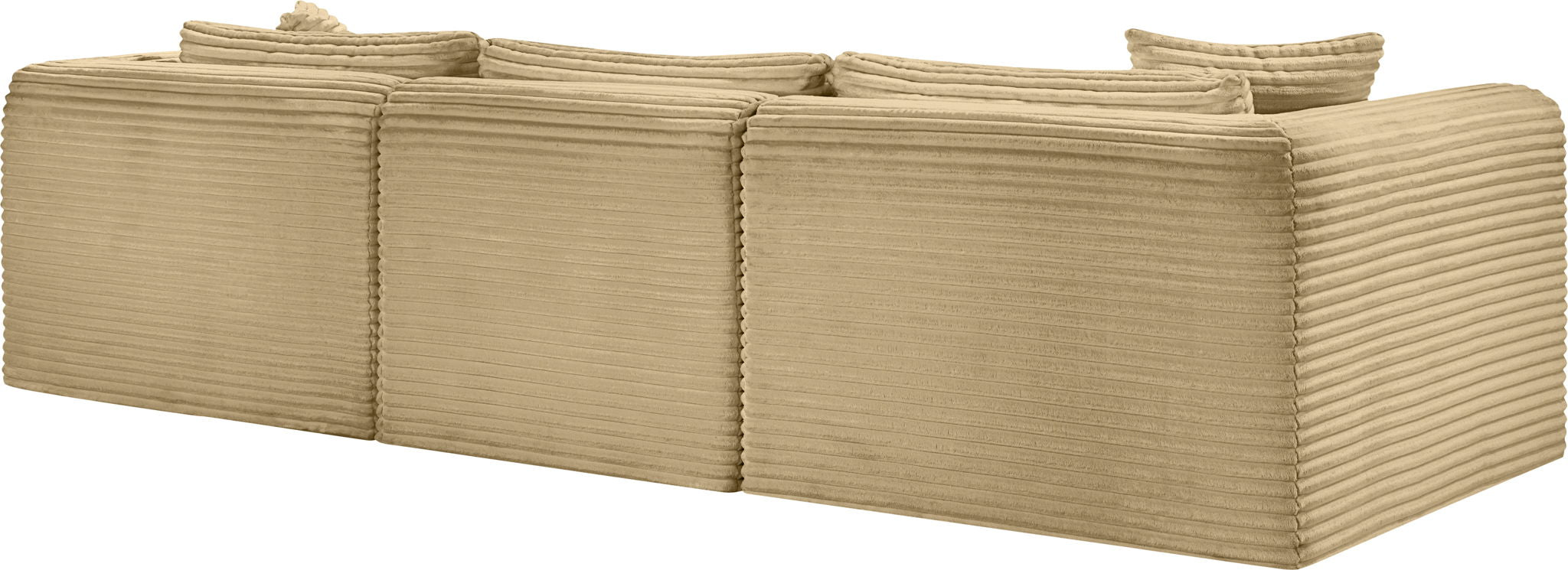 Shaggy - 4 Piece Modular Sectional