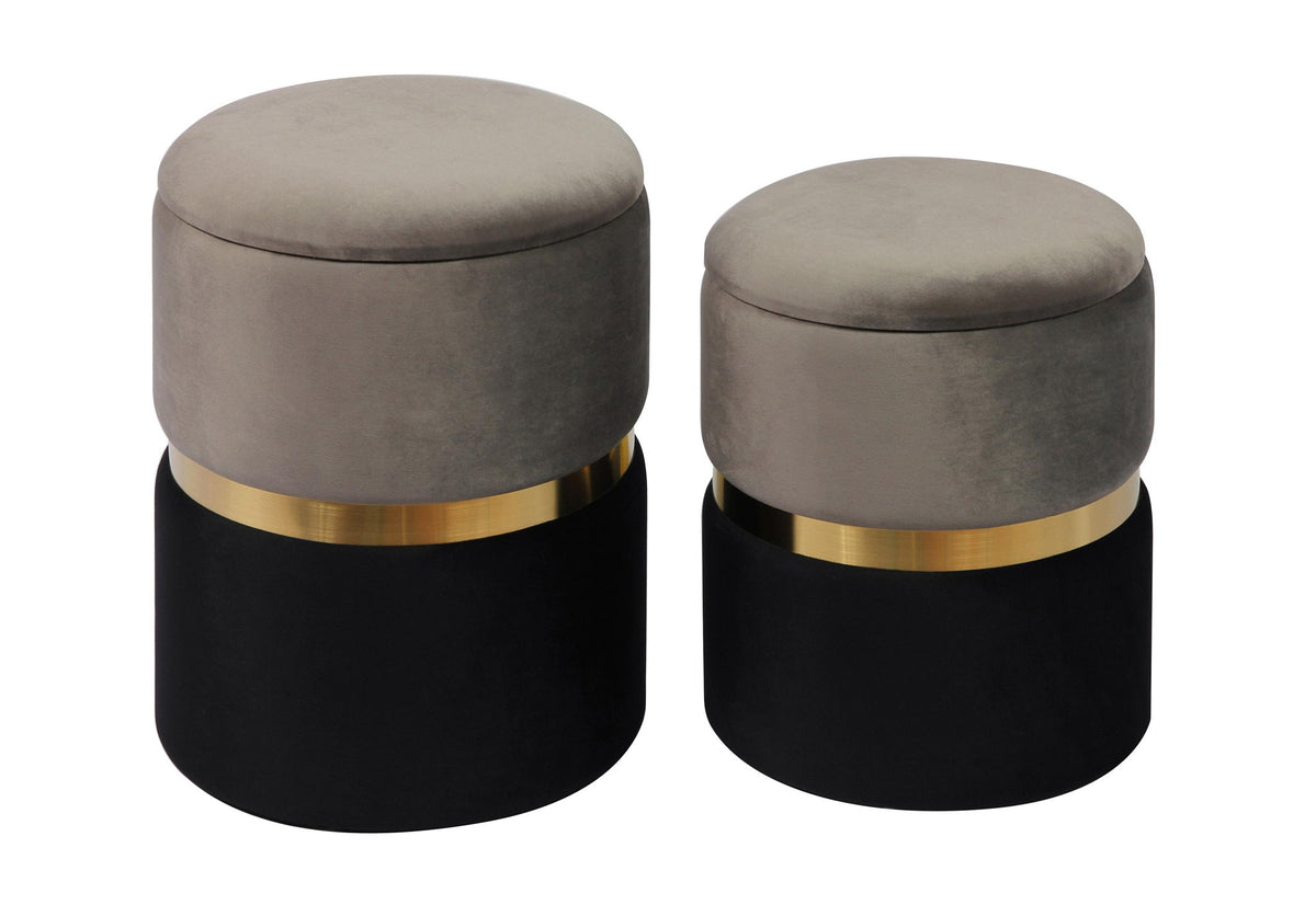 Gigi - Storage Ottoman (Set of 2)