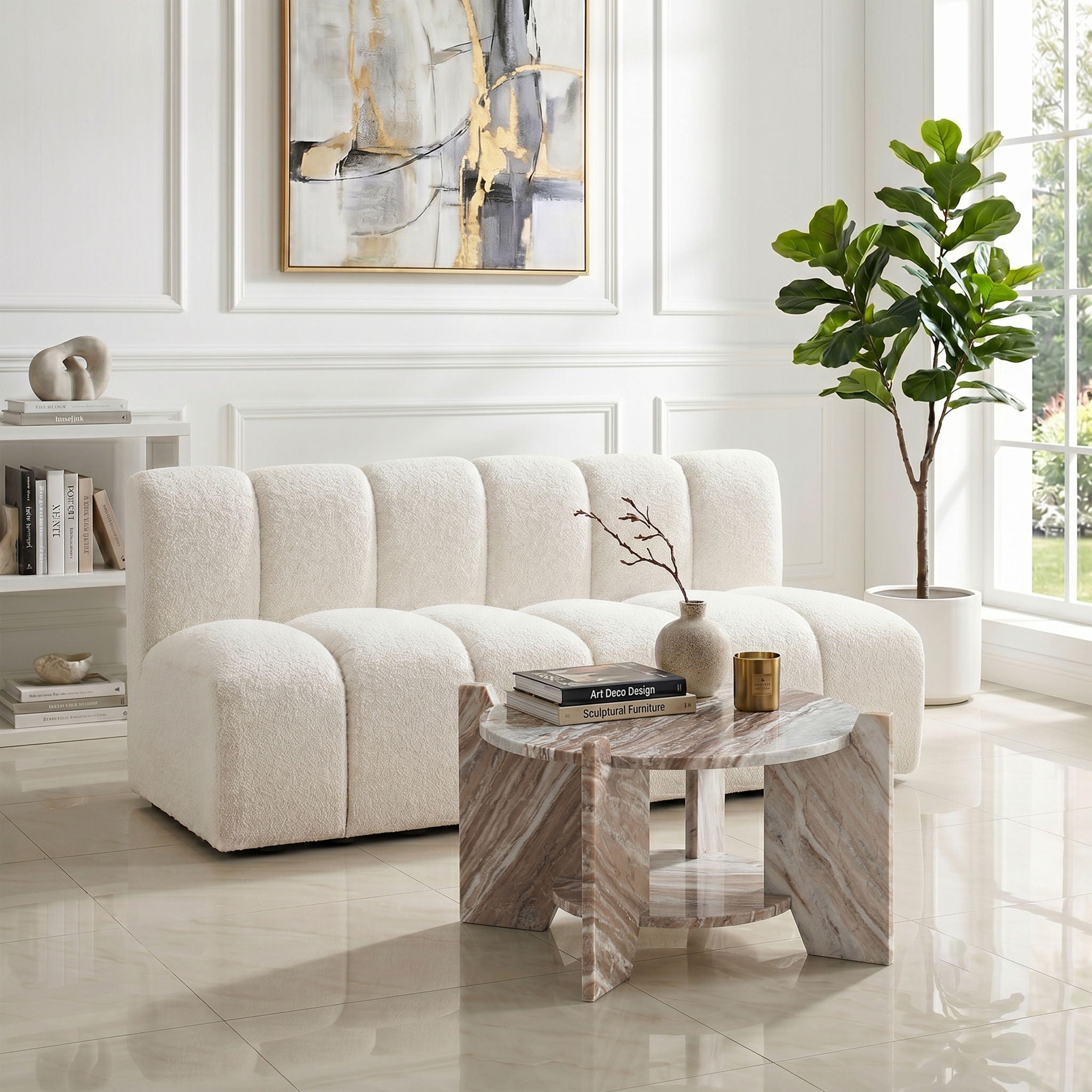 Soriano - Genuine Marble Table