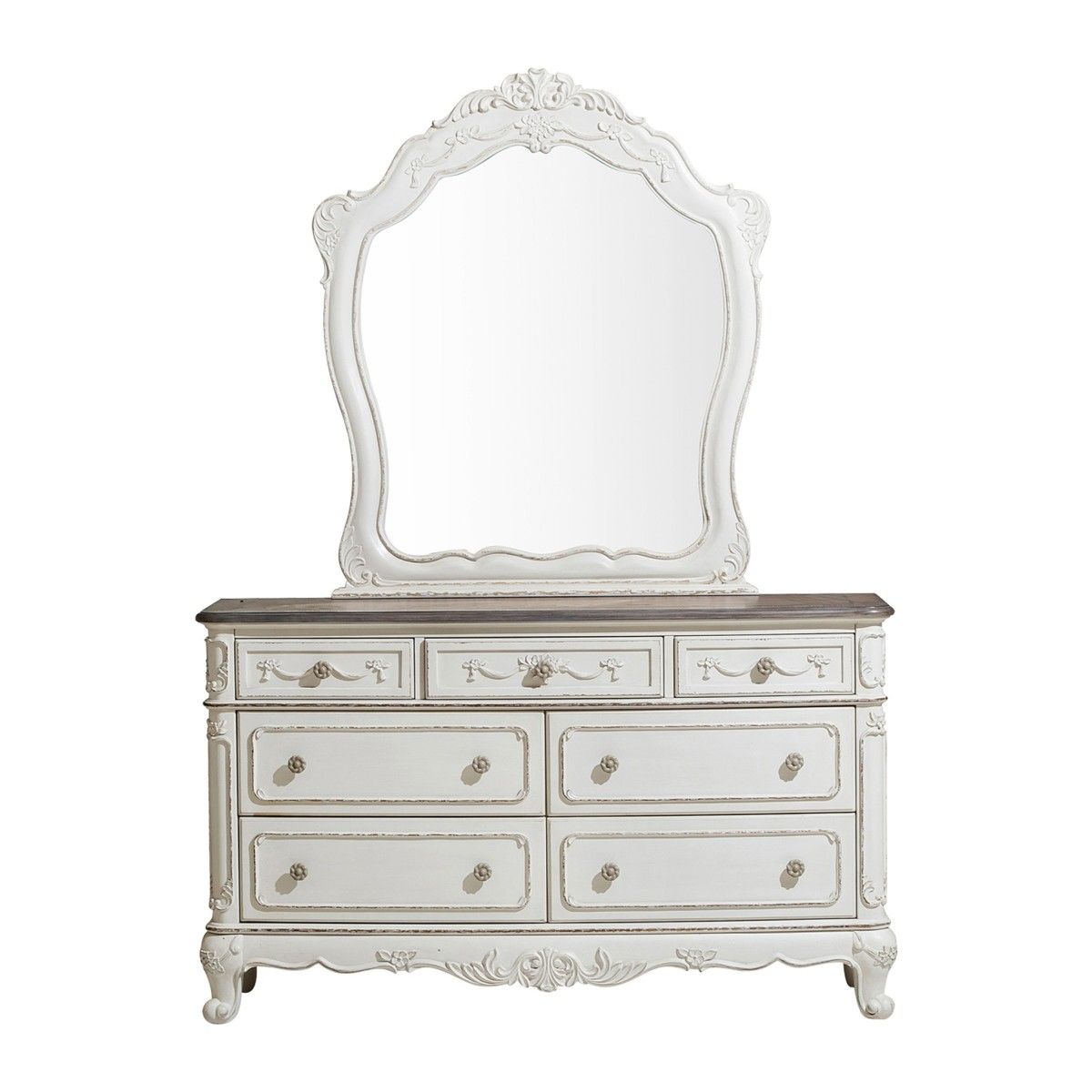 Cinderella - Mirror - White
