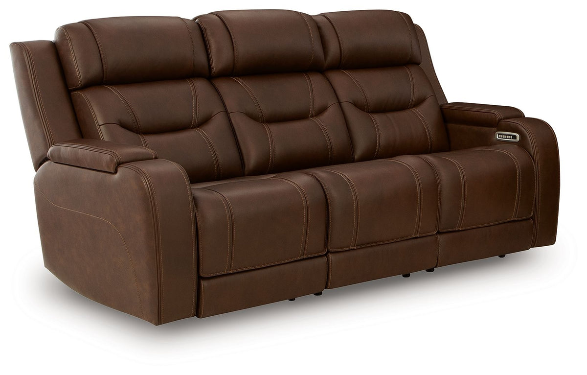 Knightington - Power Reclining Sofa With Audio Seating