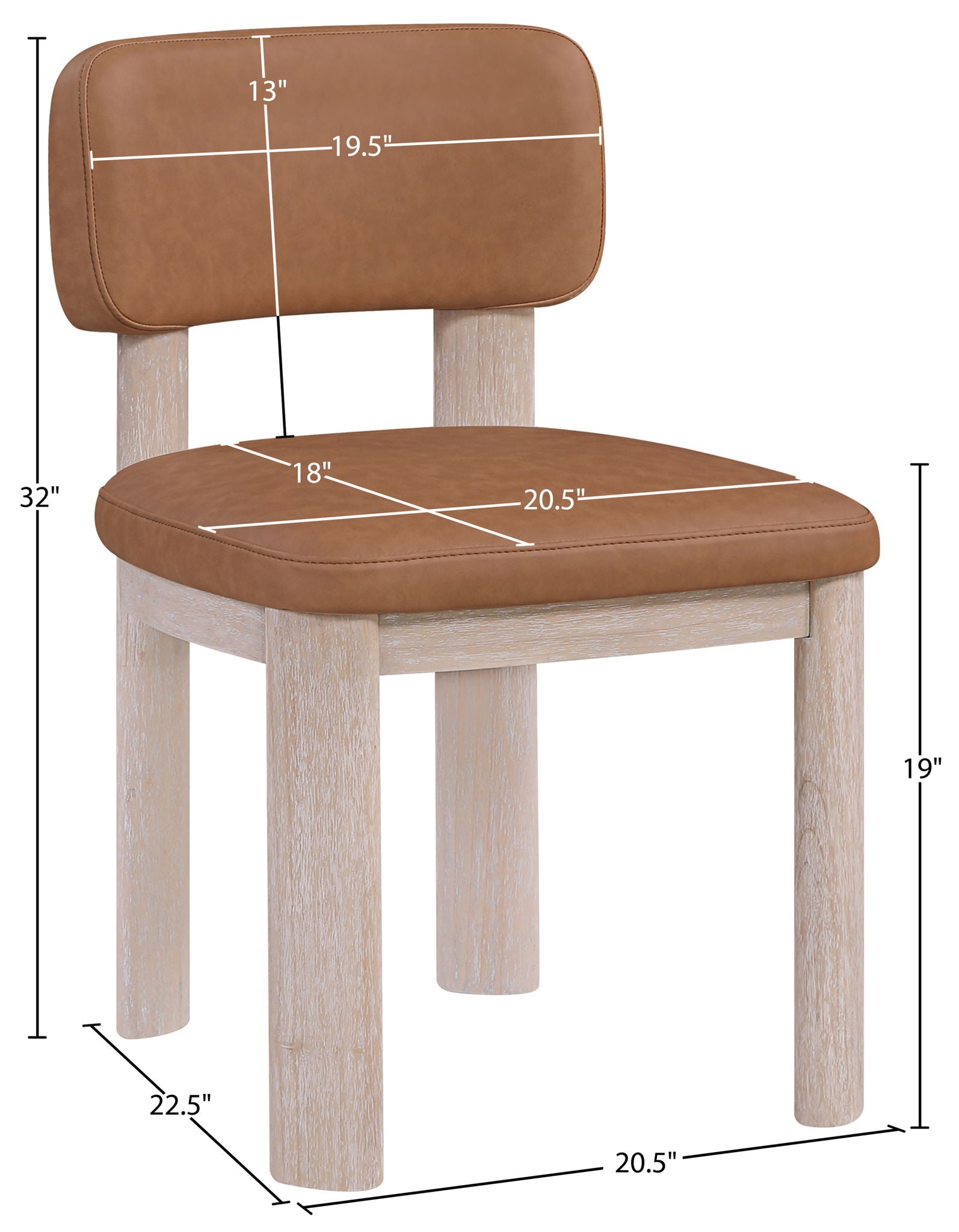 Paloma - Faux Leather Upholstered Dining Chair (Set of 2)