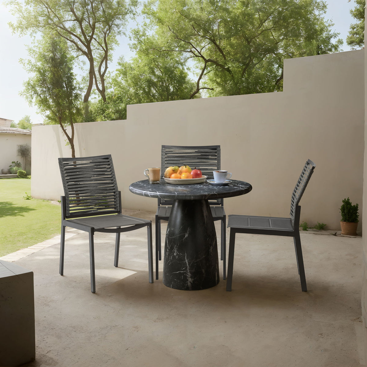 Cosenza - Round Concrete Dining Table