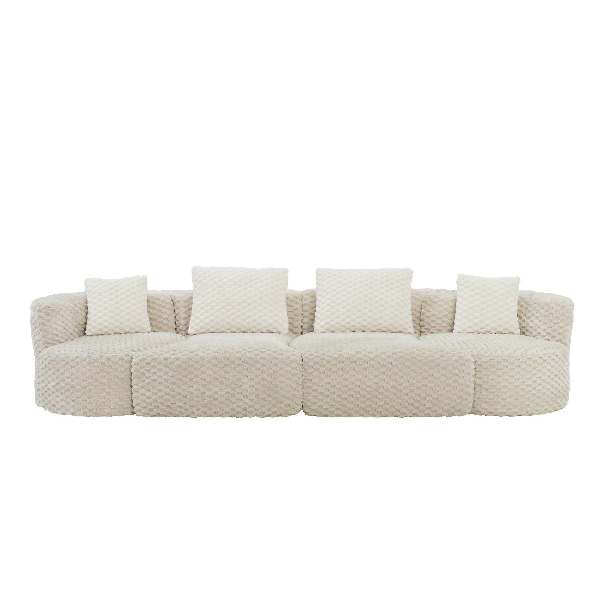 Modular Sectional Sofa With Free Combination Design