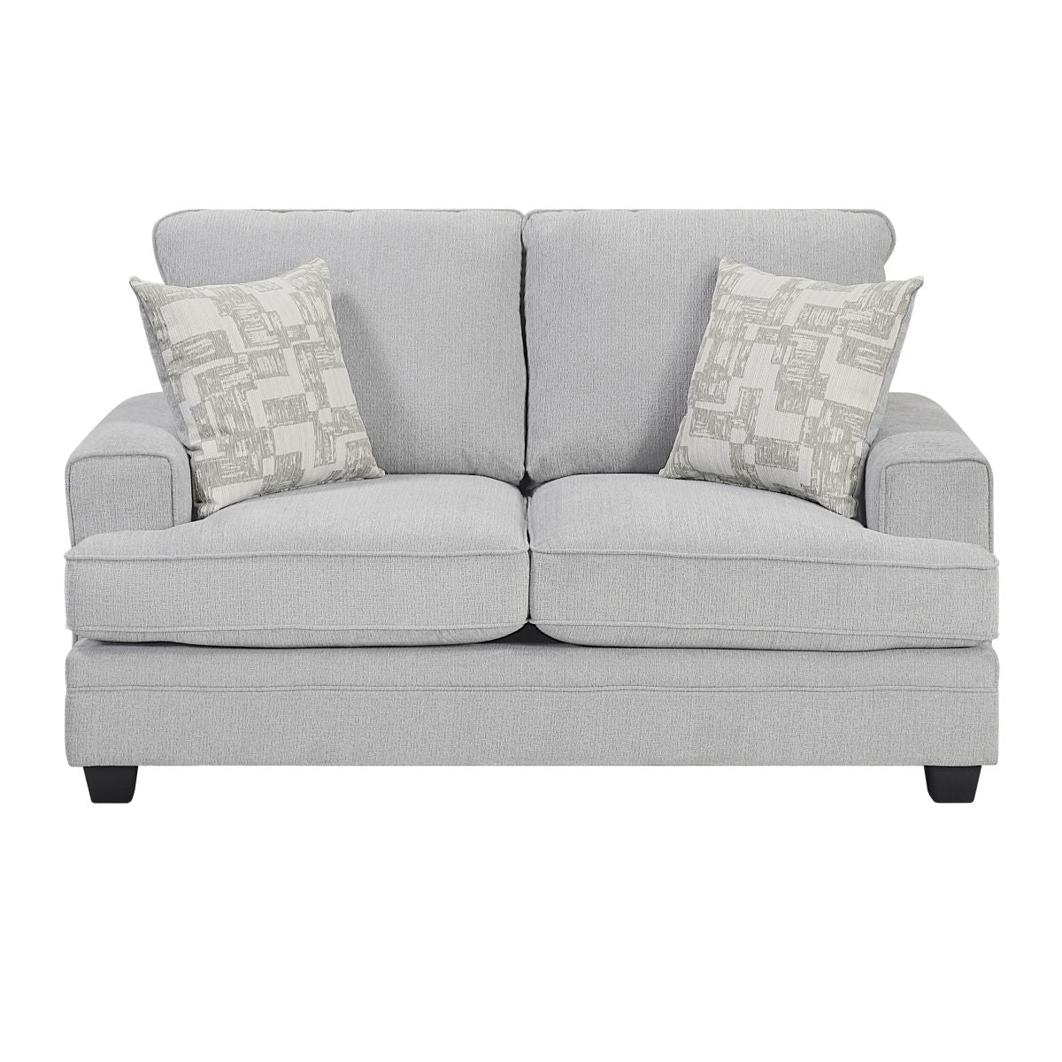 Sarah - Loveseat - Light Gray