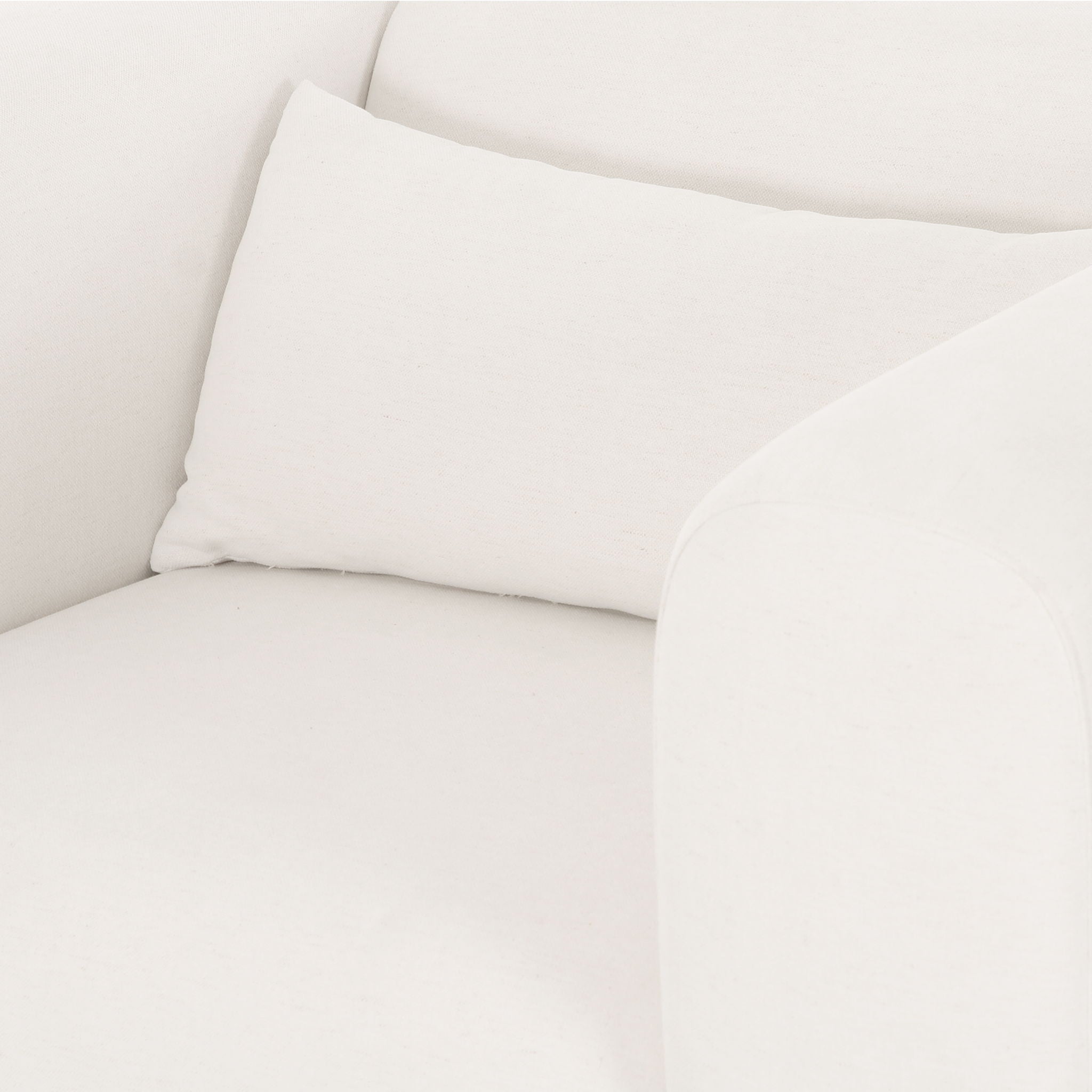 Tarra - Chenille Armchair - Cream