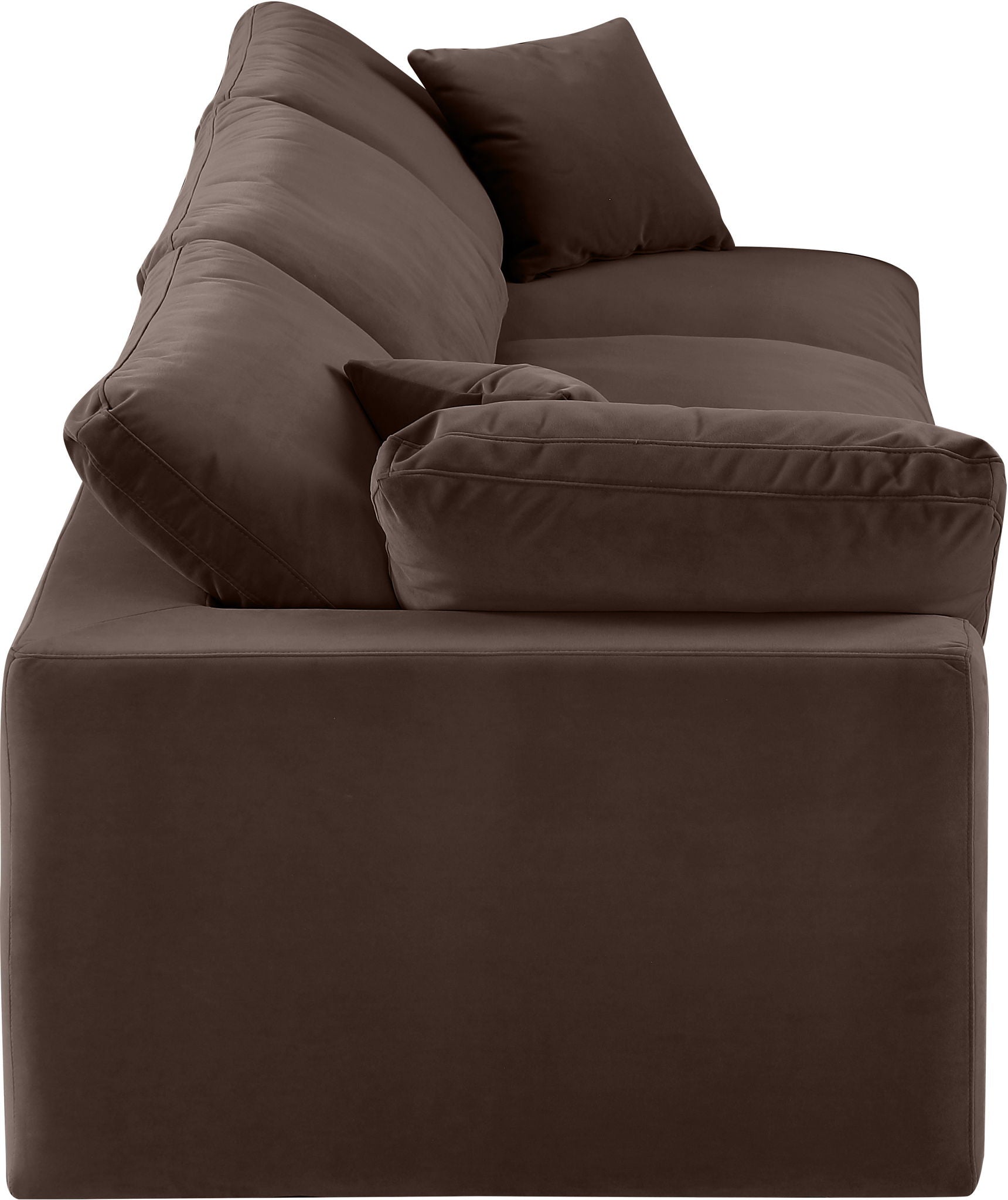 Comfy - Velvet Modular Sofa 3 Seats
