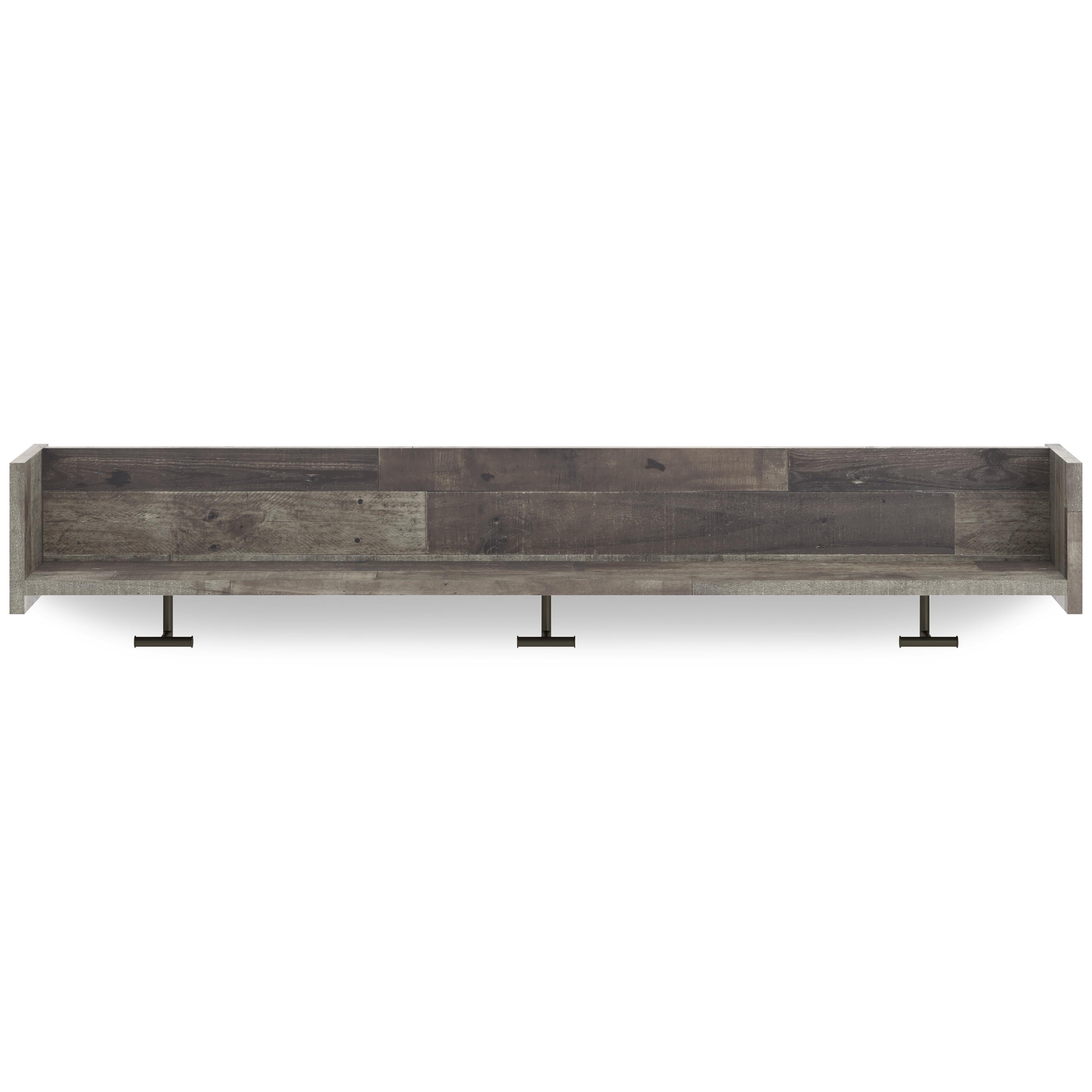 Signature Design by Ashley Neilsville EA2120-151 Wall Mounted Coat Rack with Shelf IMAGE 2