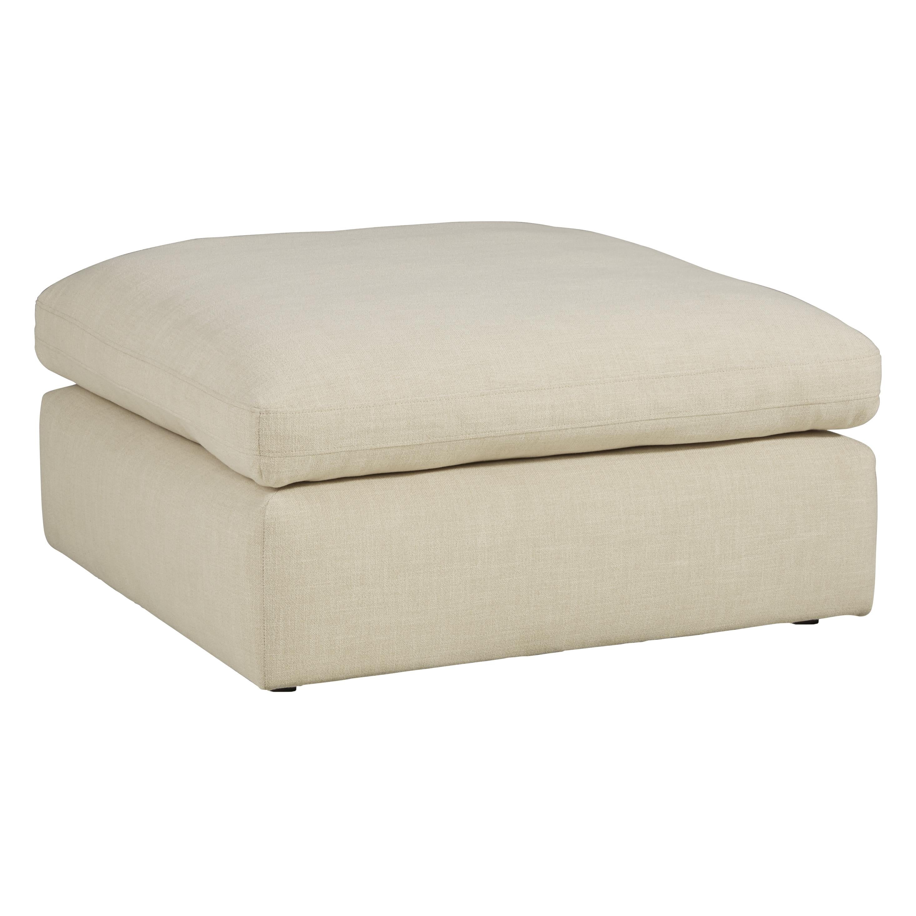 Benchcraft Elyza Fabric Ottoman 1000608 IMAGE 1