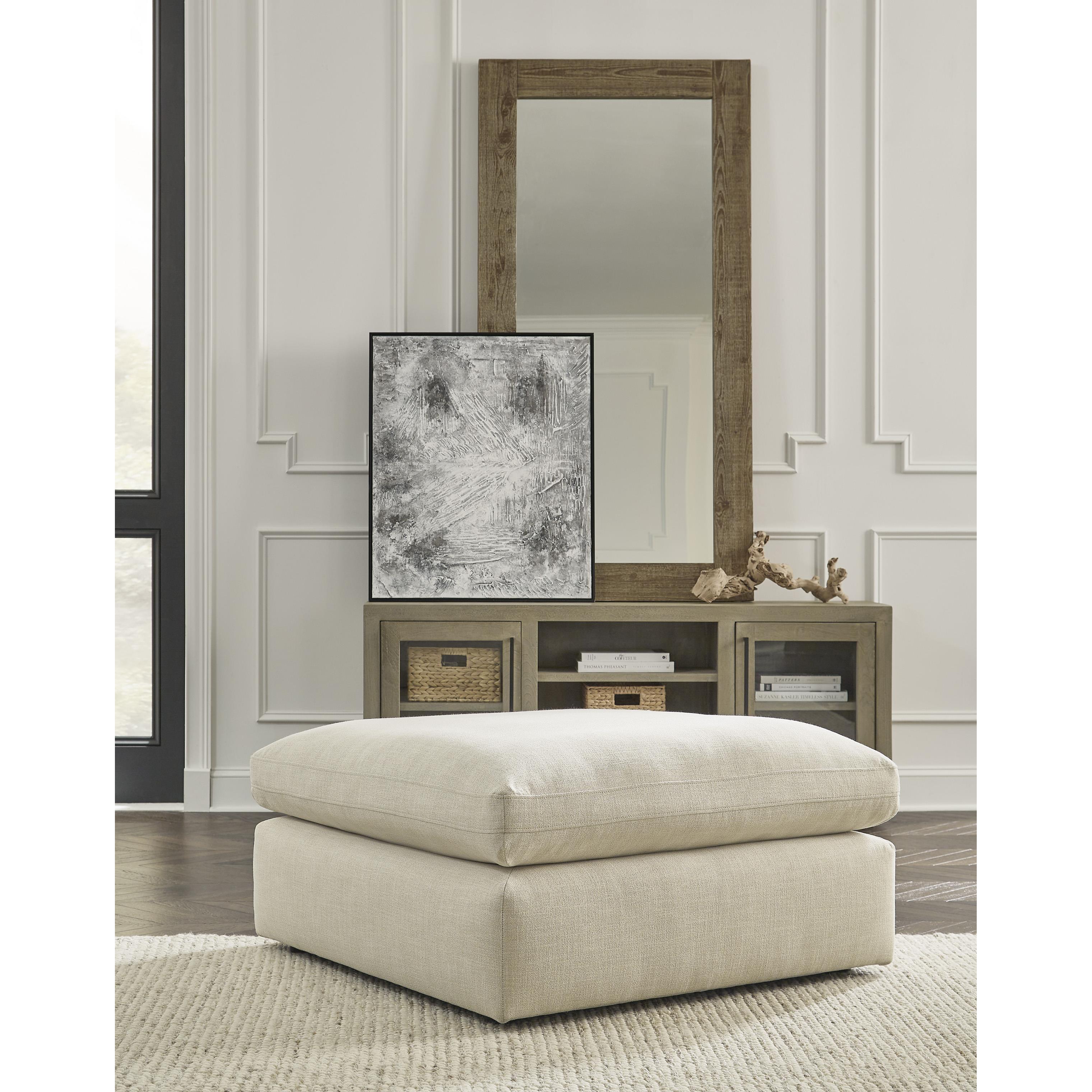 Benchcraft Elyza Fabric Ottoman 1000608 IMAGE 3