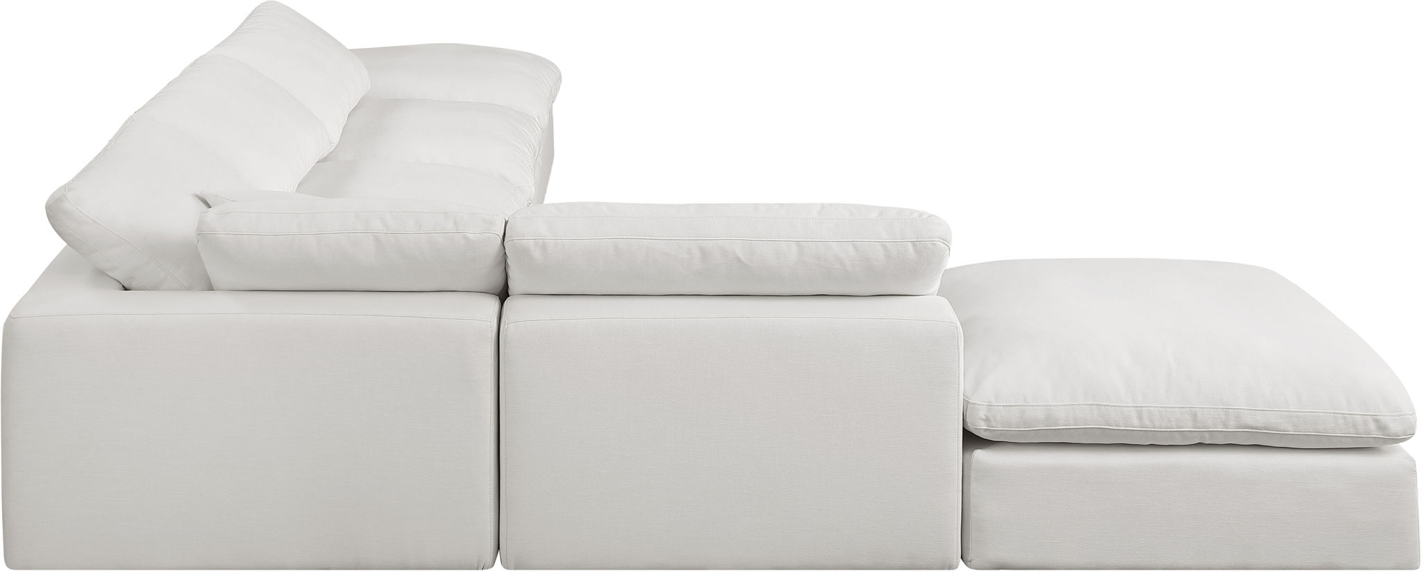Comfy - 6 Piece Linen Modular Sectional