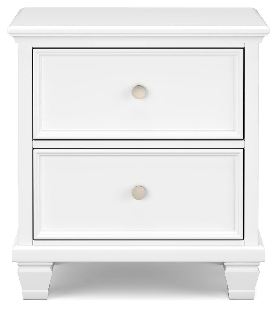 Fortman - Two Drawer Night Stand - White