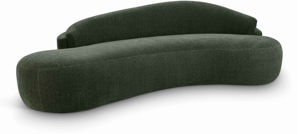 Caspian - Chenille Fabric Upholstered Sofa