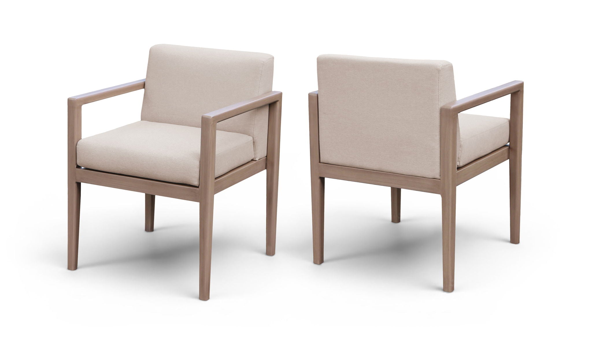 Solace - Olefin Performance Fabric Outdoor Patio Dining Arm Chair