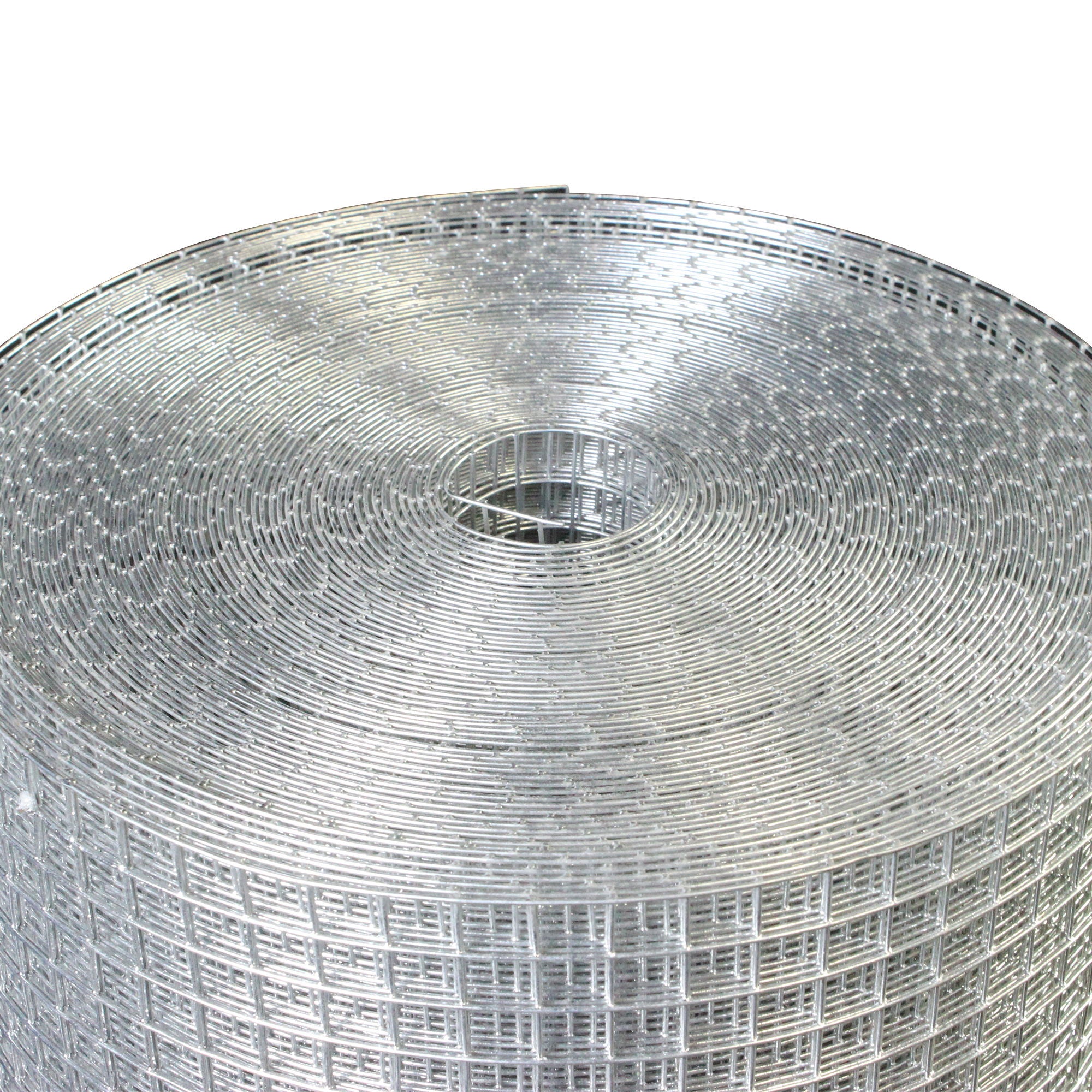 Galvanized Hardware Cloth, Gauge Metal Wire Fencing Roll For Garden And Animal Protection - Silver