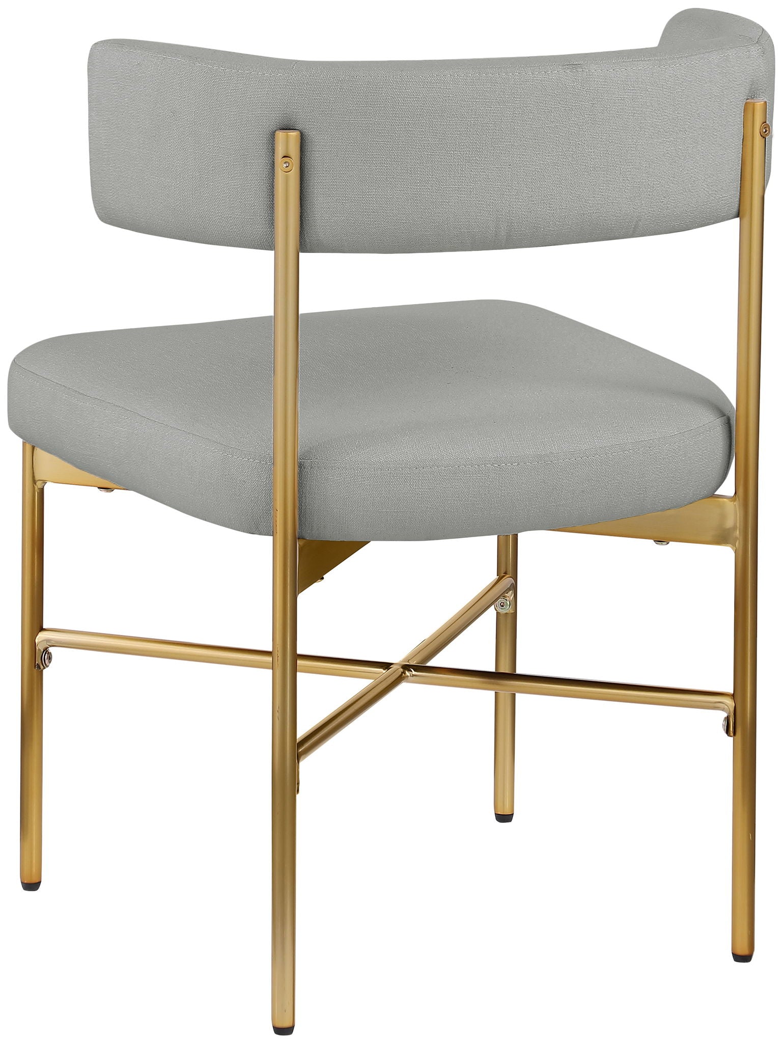 Rivage - Durable Dining Chair With Gold Frame (Set of 2)