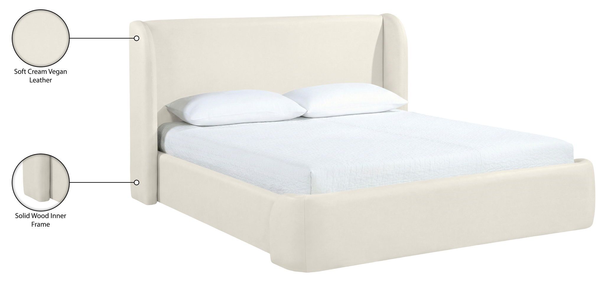 Warby - Upholstered Bed